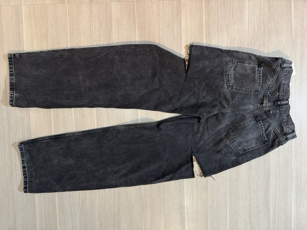 Maison Margiela Cutout high-rise wide-leg jeans Size 26" / US 2 / IT 38 - 4 Thumbnail