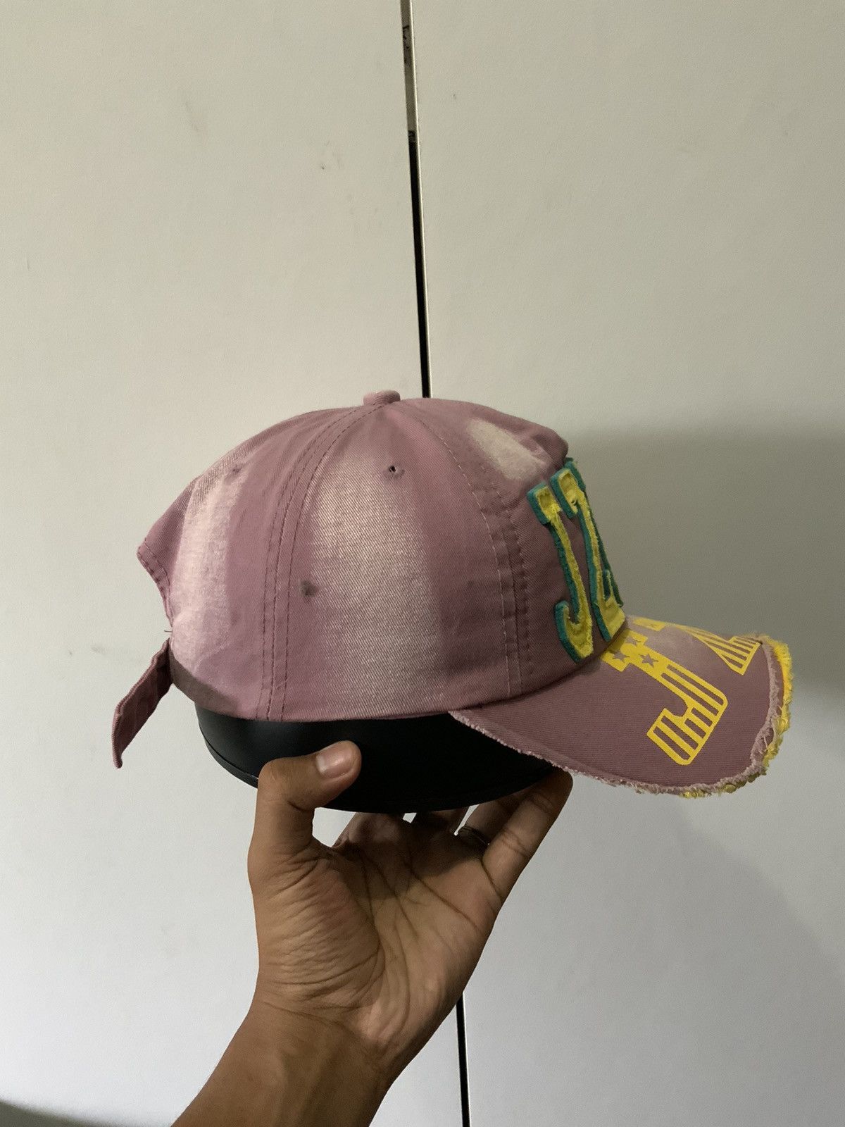 Japanese Brand Jzuus Distressed Fade Trucker Hat Size ONE SIZE - 4 Thumbnail