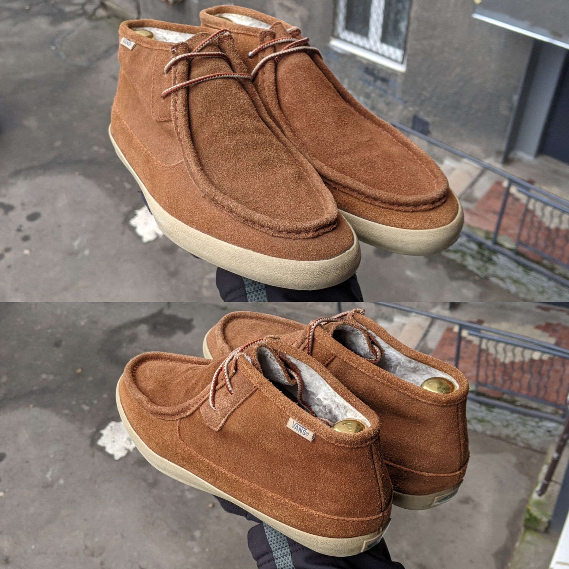 Vans Vans Rata Mid Fleece Chukka Shoes Timberland Polo Clarks UGG Size US 11 / EU 44 - 5 Thumbnail