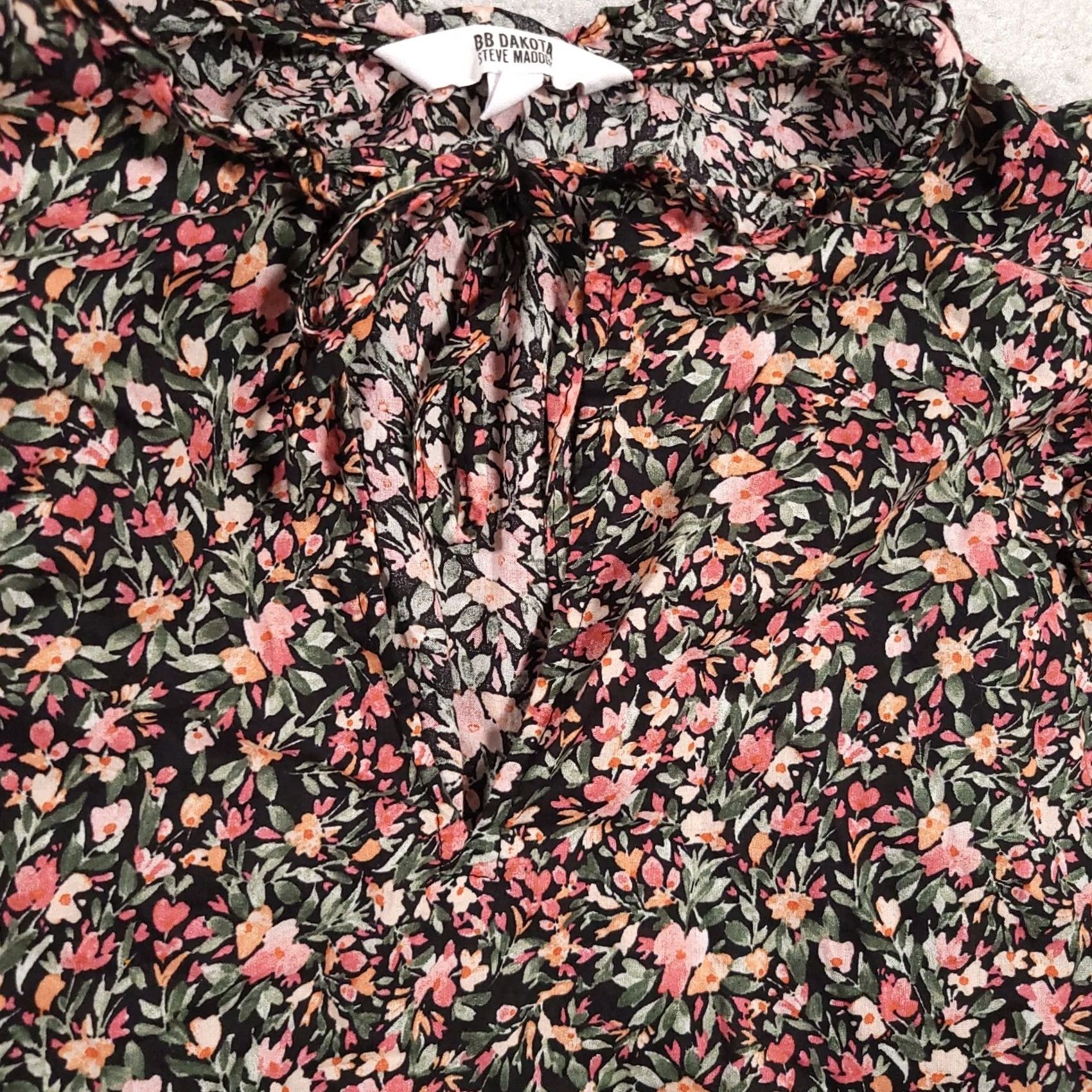 Steve Madden Steve Madden BB Dakota Tank Women's L Floral Boho Sleeveless Blouse Size L / US 10 / IT 46 - 4 Thumbnail