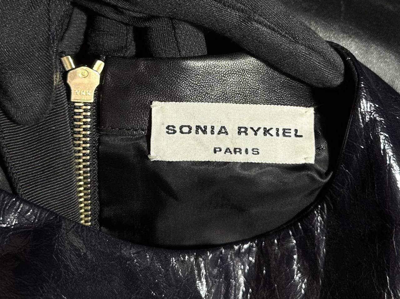 Sonia Rykiel Sonia Rykiel full Leather dress from podium PF2016 look 24 Size S / US 4 / IT 40 - 9 Thumbnail