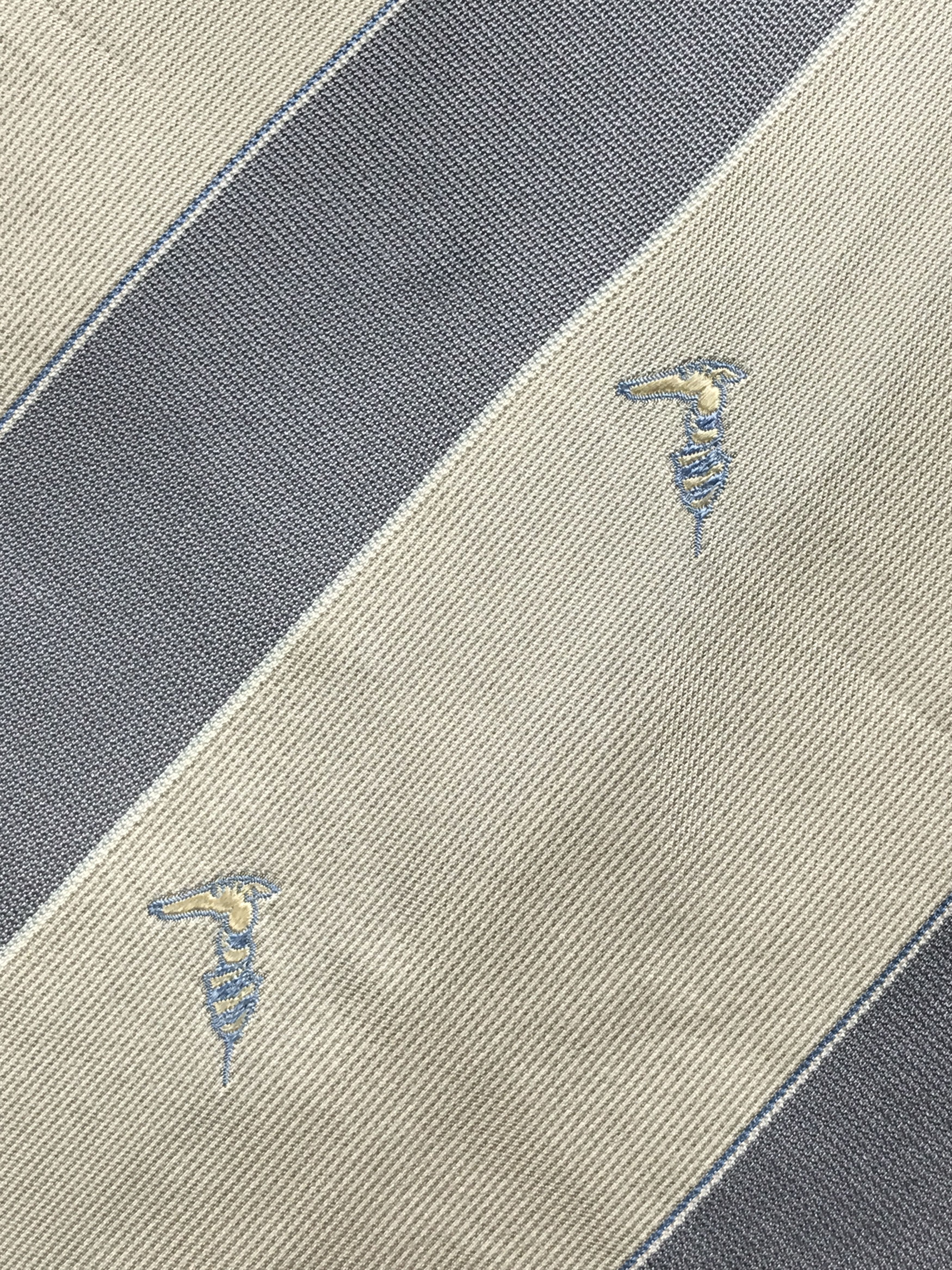 Trussardi × Vintage Vintage Trussardi Silk Necktie Size ONE SIZE - 5 Thumbnail