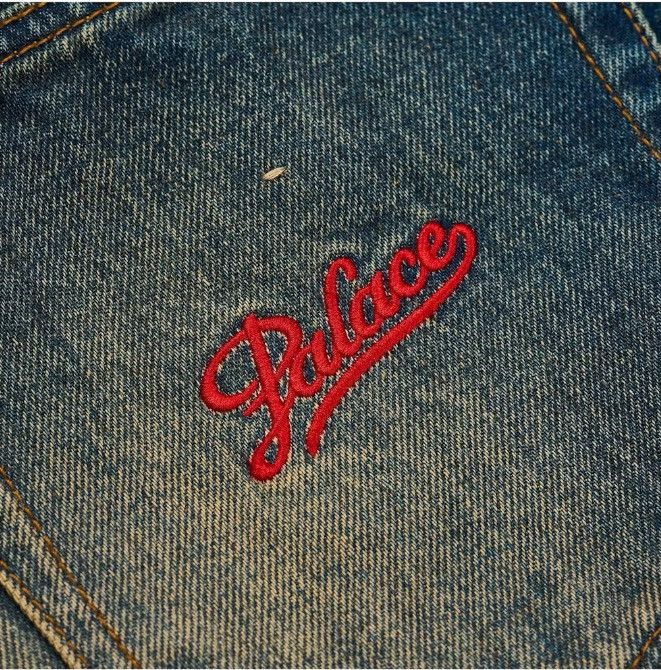 Palace Palace P90 Baggy Jean Sand Wash Indigo Size 30 Sandwash Size US 30 / EU 46 - 3 Thumbnail