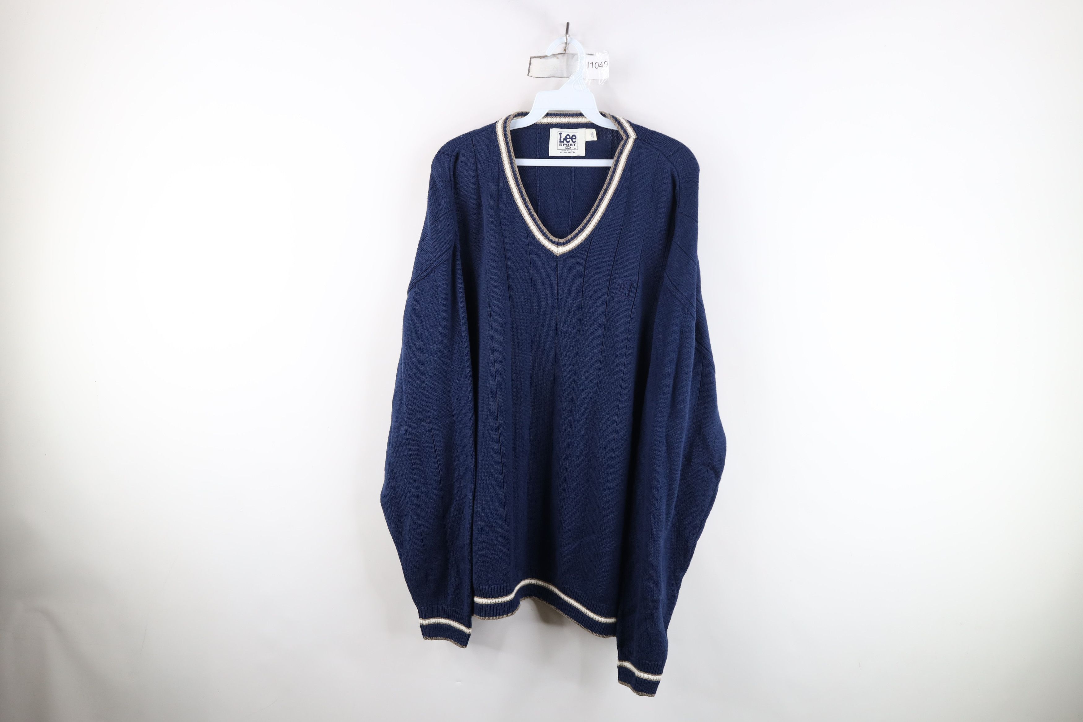 Vintage Vintage 90s D Detroit Tigers Baseball Knit Sweater USA Size US XXL / EU 58 / 5 - 1 Thumbnail