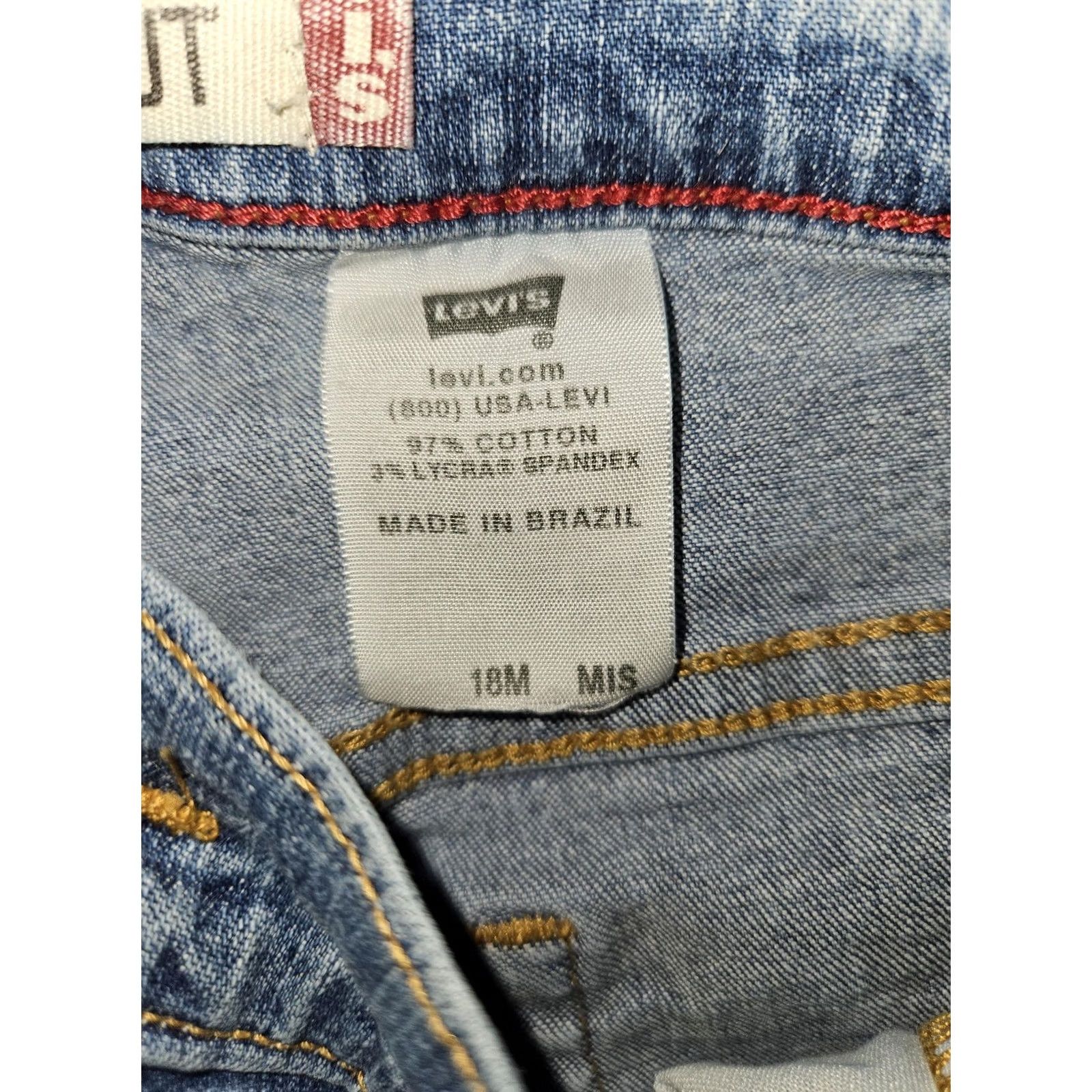 Levi's VINTAGE Levi's Jeans Bootcut Womens 18 Light Blue 5-Pocket Denim Stretch Relaxed Classic Relaxed Boot Cut Jeans Womens 18 Blue Bootcut Size 40" / US 18 - 3 Thumbnail