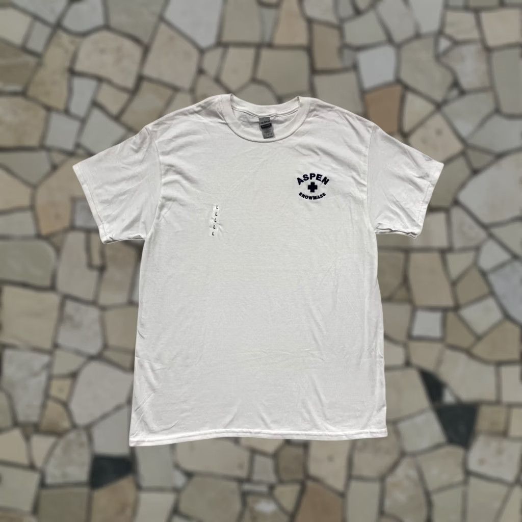 Gildan Gildan Shirt Mens L White Aspen Snowmass Heavy Cotton 393A Size US L / EU 52-54 / 3 - 1 Thumbnail