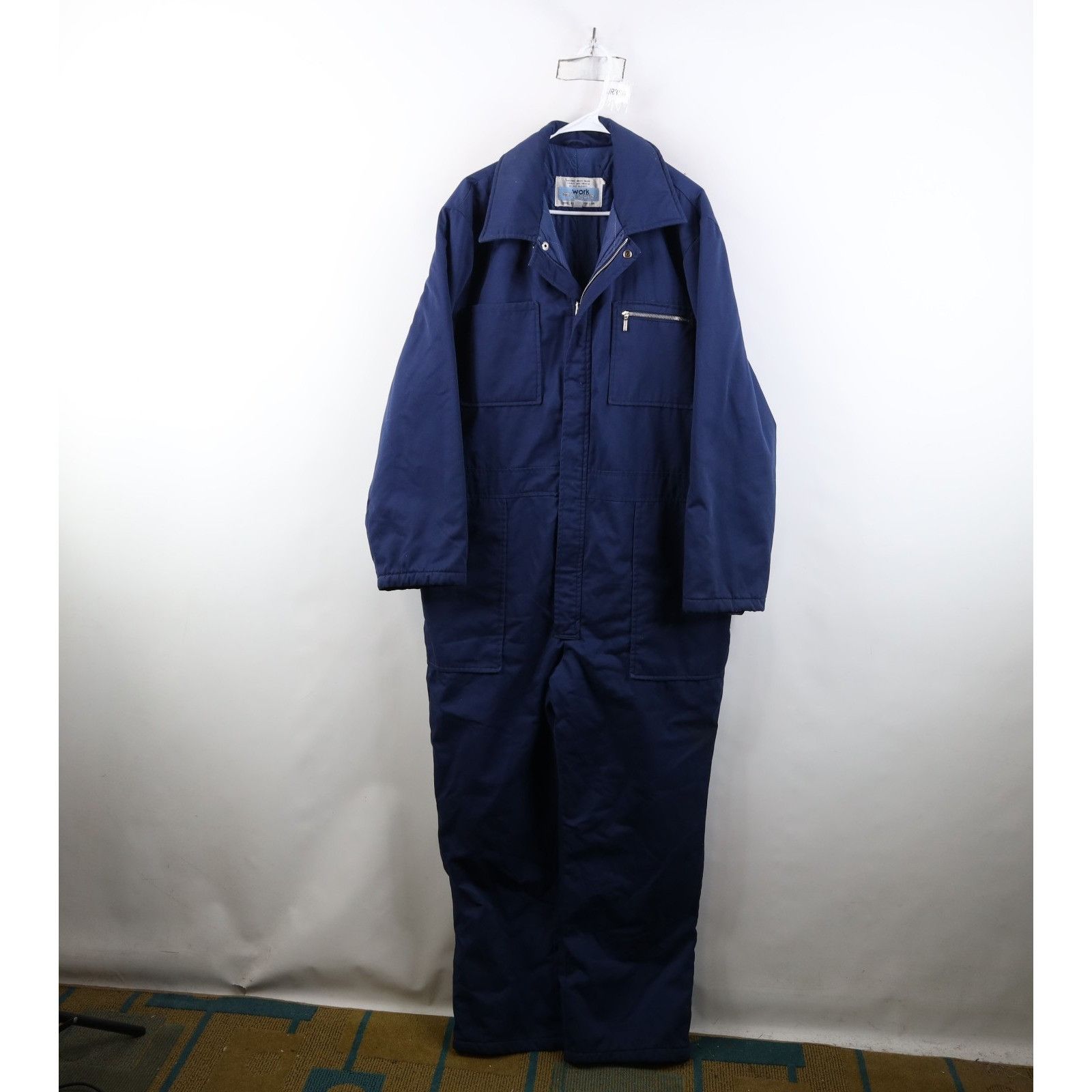 Vintage Vintage 70s Streetwear Quilted Insulated Coveralls Size US XL / EU 56 / 4 - 1 Thumbnail