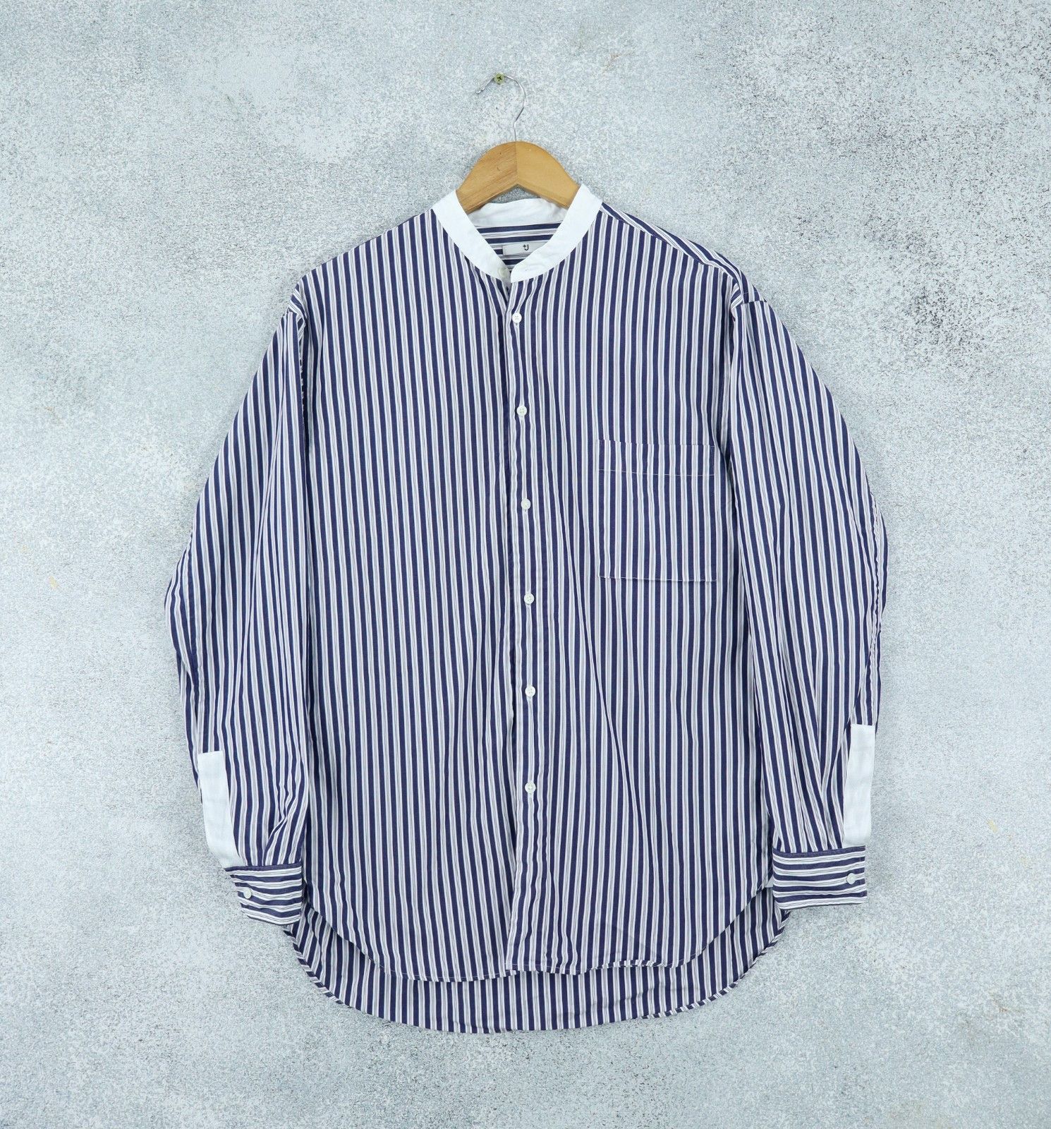 Jil Sander × Raf Simons 2000s Striped Easy Shirt | Grailed