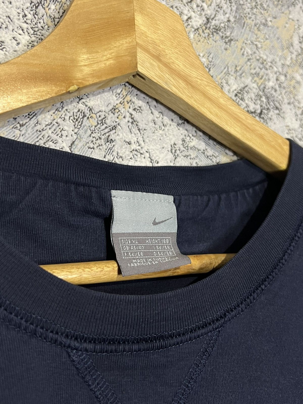 Other Vintage Nike Long Sleeve Small Swoosh Size US XL / EU 56 / 4 - 3 Thumbnail