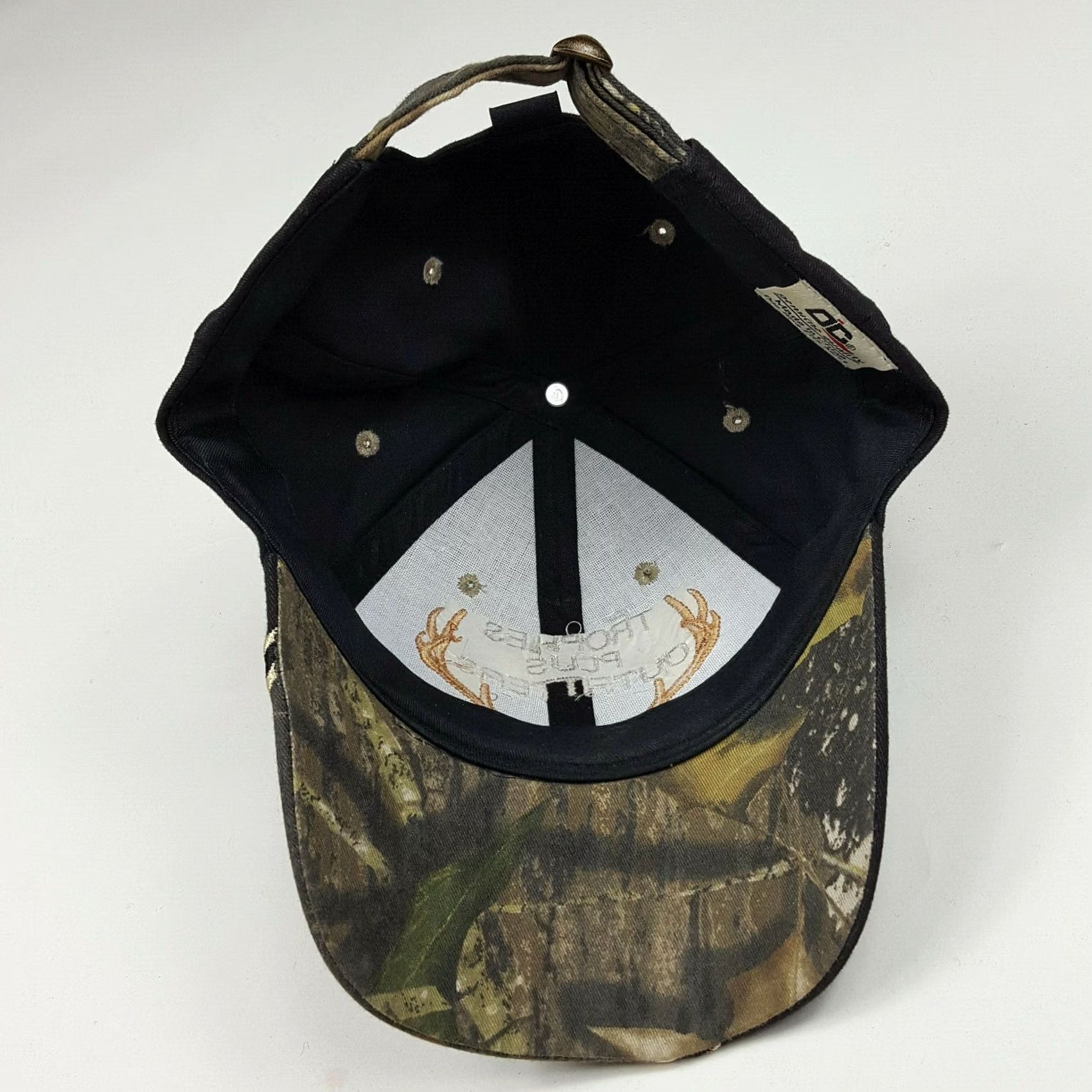 Vintage VINTAGE Deer Hunting Plus Outdoor Camo Black Snapback Adjustable Cap Hat 90s Men OC Baseball Cap Strapback Brethable Embroidered Hat Size ONE SIZE - 7 Thumbnail
