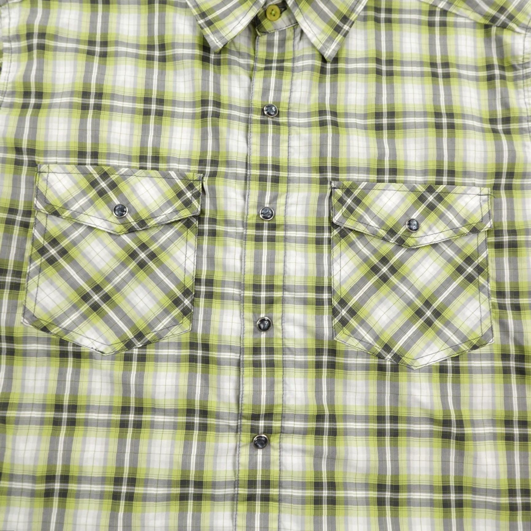 Vintage Kuhl Shirt Mens Medium Green Plaid Pearl Snap Hiking Trail Outdoors Western Shirt Mens Medium Green Plaid Pearl Snap Hiking Trail Outdoors Western Size US M / EU 48-50 / 2 - 3 Thumbnail