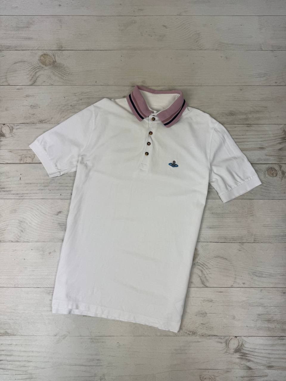 Vintage Vivienne Westwood Polo Shirt Logo 2 Orb Basic Luxury