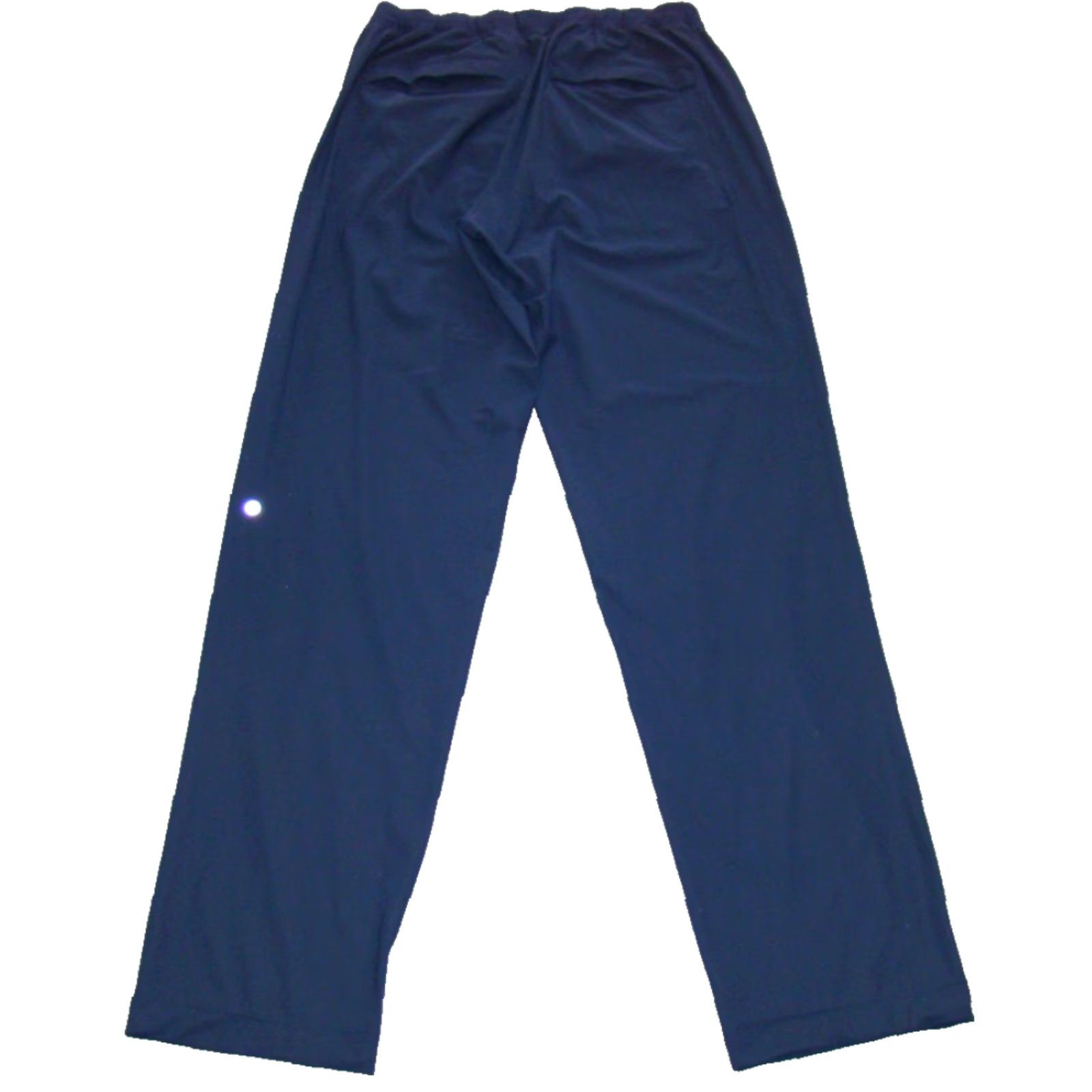 Lululemon Lululemon Mens Venture Trouser Blue Pull-On Pants Business Casual Travel Chino 33in Inseam Golf Logo Zip Pockets M Medium Mens Size US 31 - 6 Thumbnail