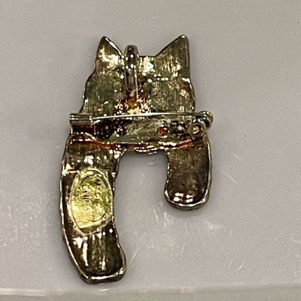 Other Vintage Unique Cat Brooch Pin Or Casual Pendant Necklace Size ONE SIZE - 4 Thumbnail