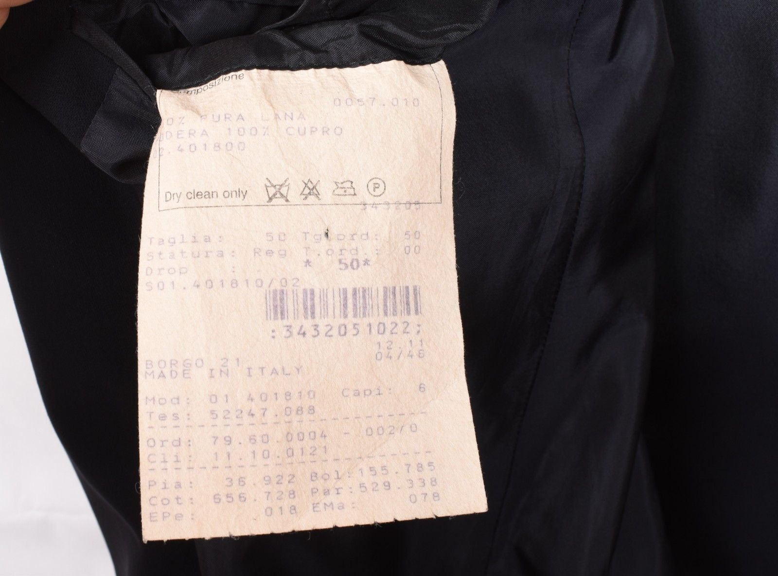 Giorgio Armani Giorgio Armani Men Jacket Blazer Borgo 21 Size 50-L, S2004 Size US L / EU 52-54 / 3 - 9 Thumbnail