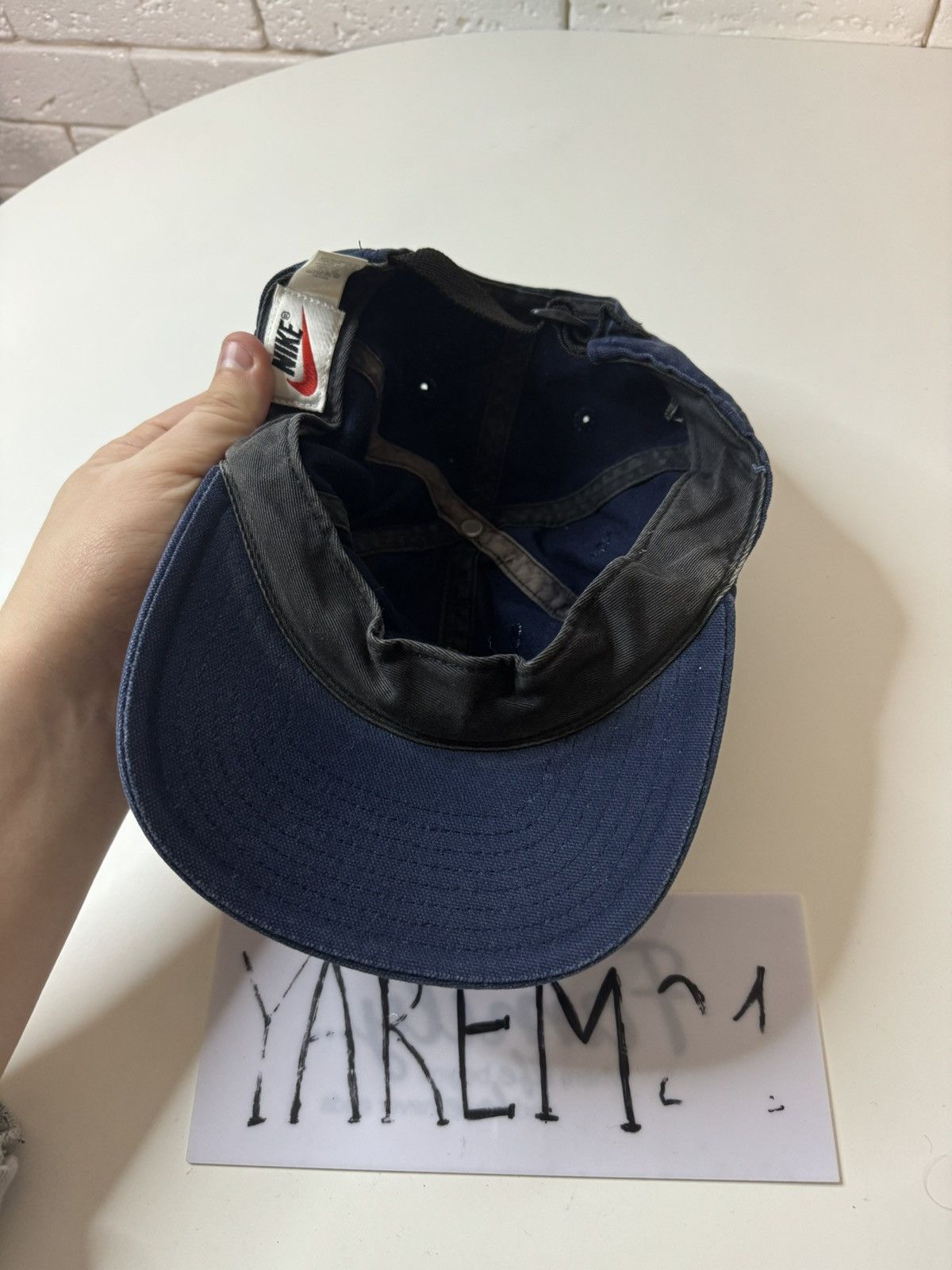 Vintage Nike vintage cap hat Size ONE SIZE - 6 Thumbnail