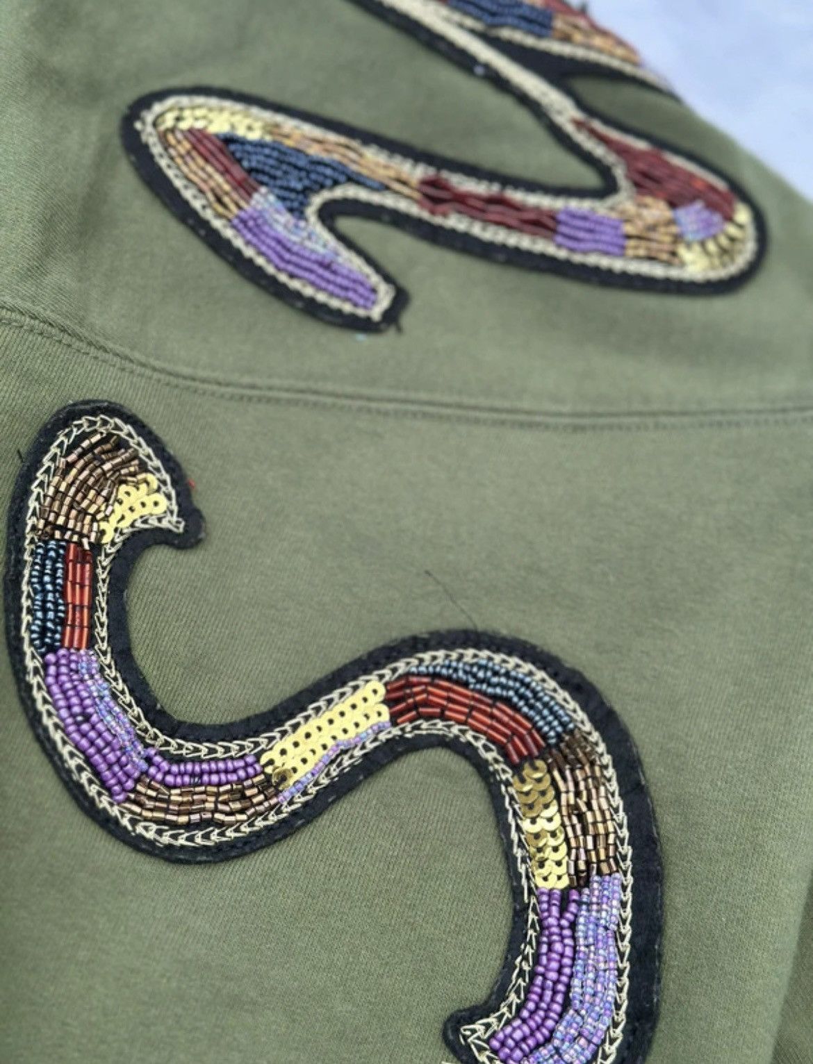 Supreme Supreme beaded hoodie Size US XL / EU 56 / 4 - 7 Thumbnail