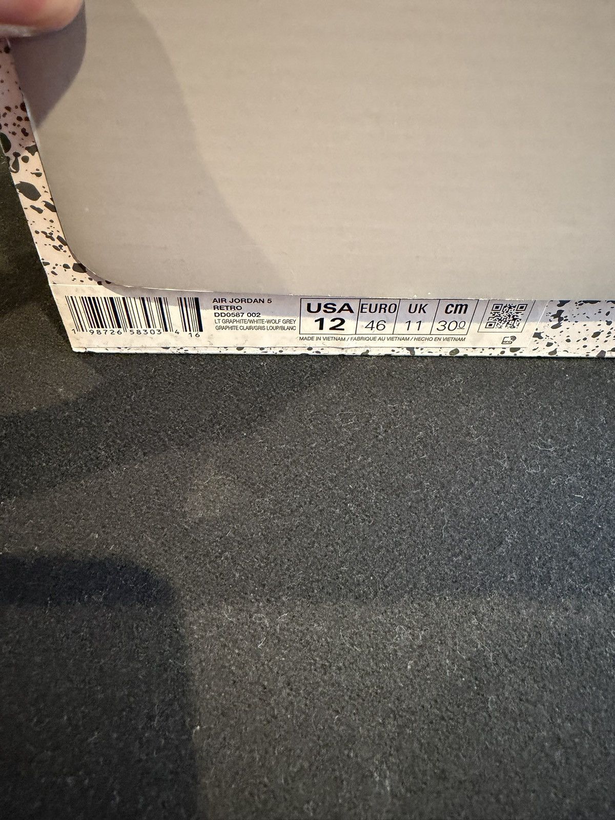 Jordan Brand Jordan Retro ‘Wolf Grey’ size 12 Size US 12 / EU 45 - 6 Thumbnail