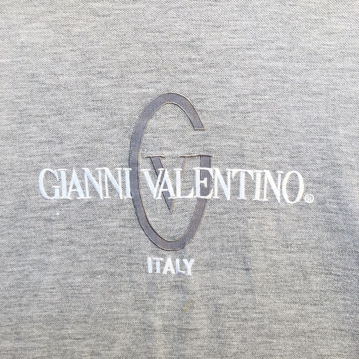 Valentino Vintage 90s Gianni Valentino Italy Embroidered Logo T-Shirt Size US L / EU 52-54 / 3 - 3 Thumbnail