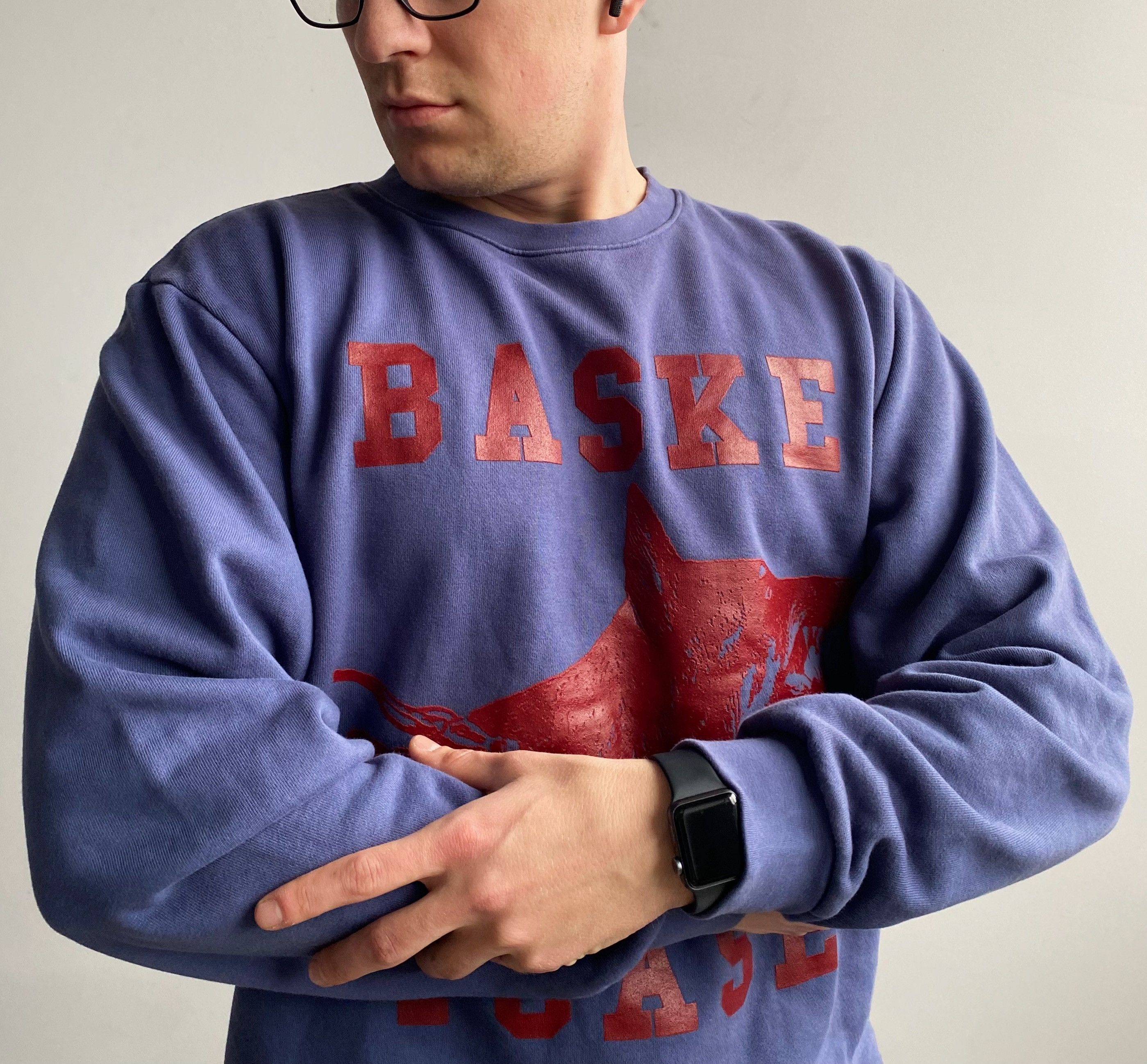 basketcase gallery Basketcase Gallery Dog Print Crew Neck Sweatshirt Size US L / EU 52-54 / 3 - 9 Thumbnail