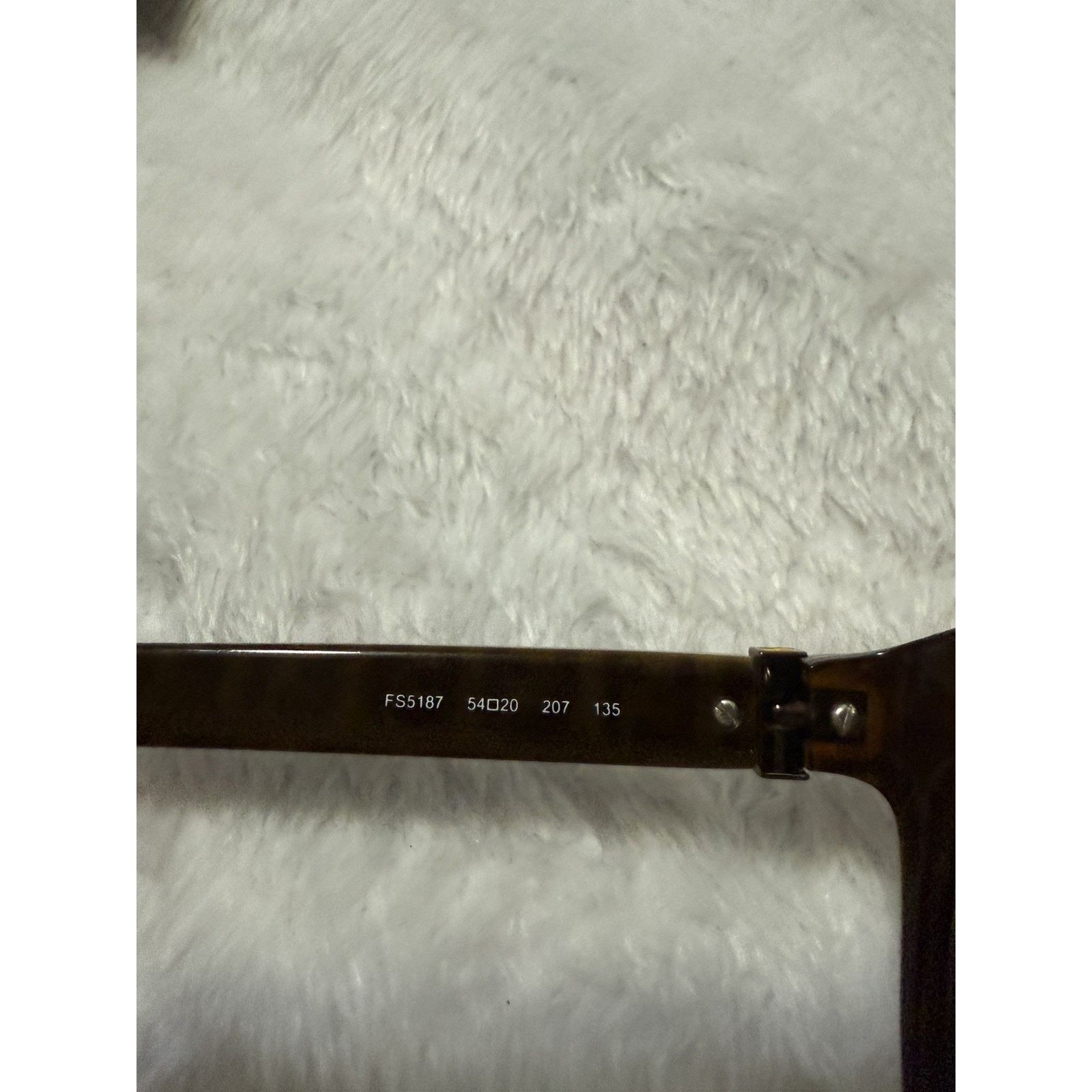 Fendi New Fendi FS 5187 Sunglasses Brown (207) 54-20-135 MSRP $350 Size ONE SIZE - 7 Thumbnail