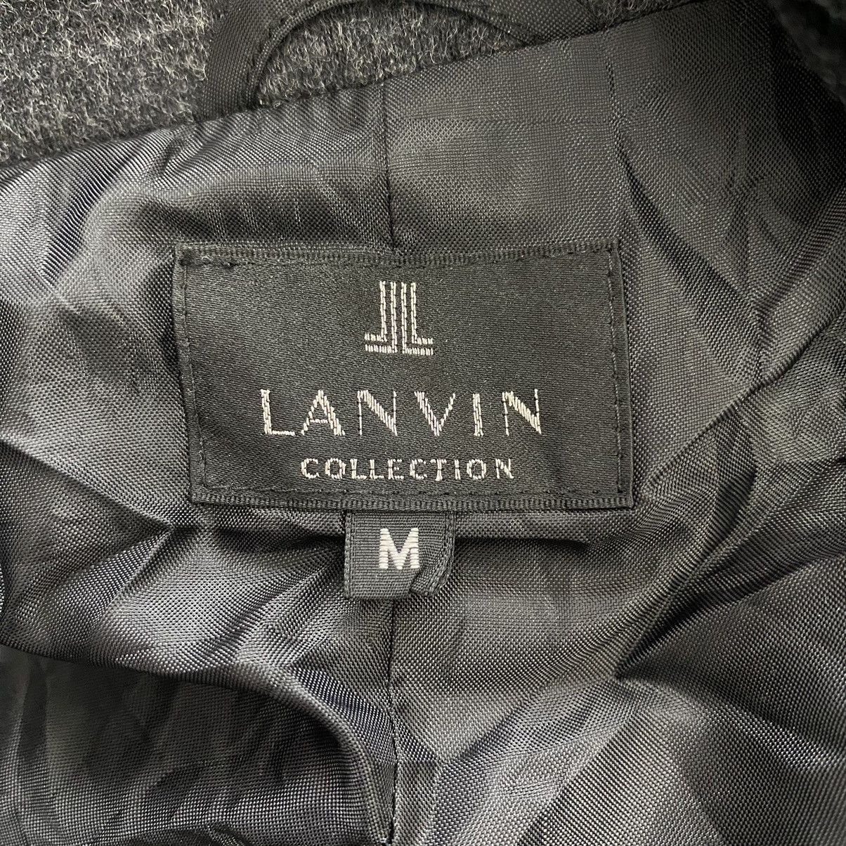 Lanvin × Vintage Vintage LANVIN COLLECTION Black Strings Robe Style Coat Size M / US 6-8 / IT 42-44 - 4 Thumbnail