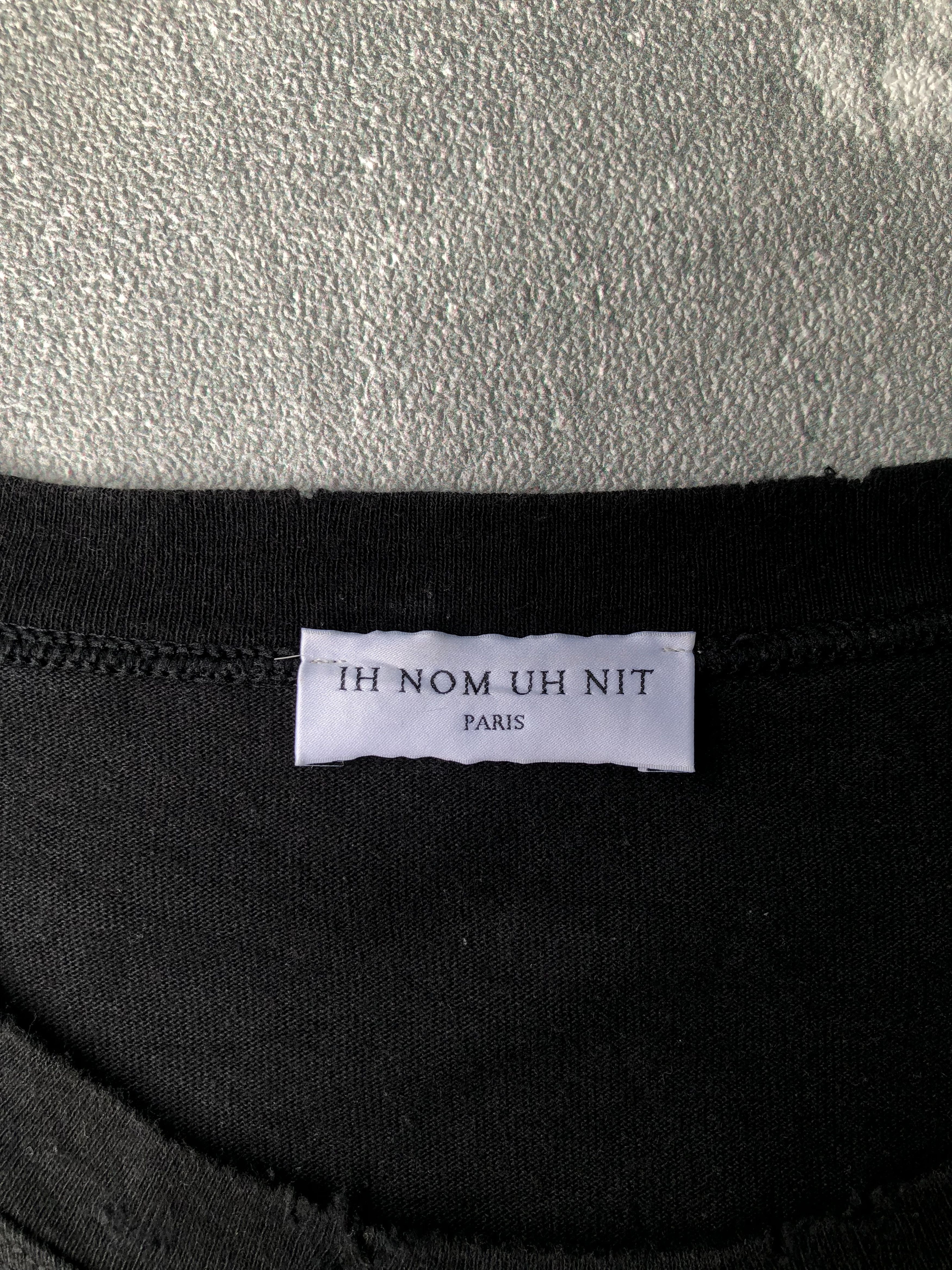 Ih Nom Uh Nit Black David Bowie Distressed Oversized Tee Ih Nom Uh Nit Size US XL / EU 56 / 4 - 3 Thumbnail