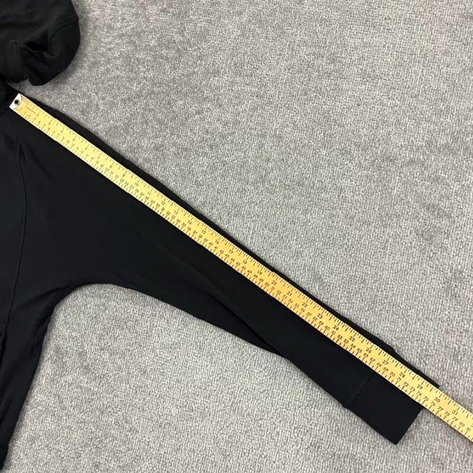 Lululemon Lululemon Hoodie Women Size 8 Black Active Fitness Running Performance High Neck Jacket Long Sleeve Pockets Thumbholes Athletic Regular Size Type Size M / US 6-8 / IT 42-44 - 7 Thumbnail