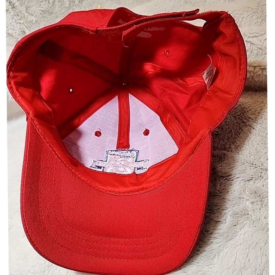 NBA VINTAGE Los Angeles LA Sga 2009 Clippers NBA 25 seasons Old Logo Cap Hat Adjustable One Size Red Mens Size ONE SIZE - 6 Thumbnail