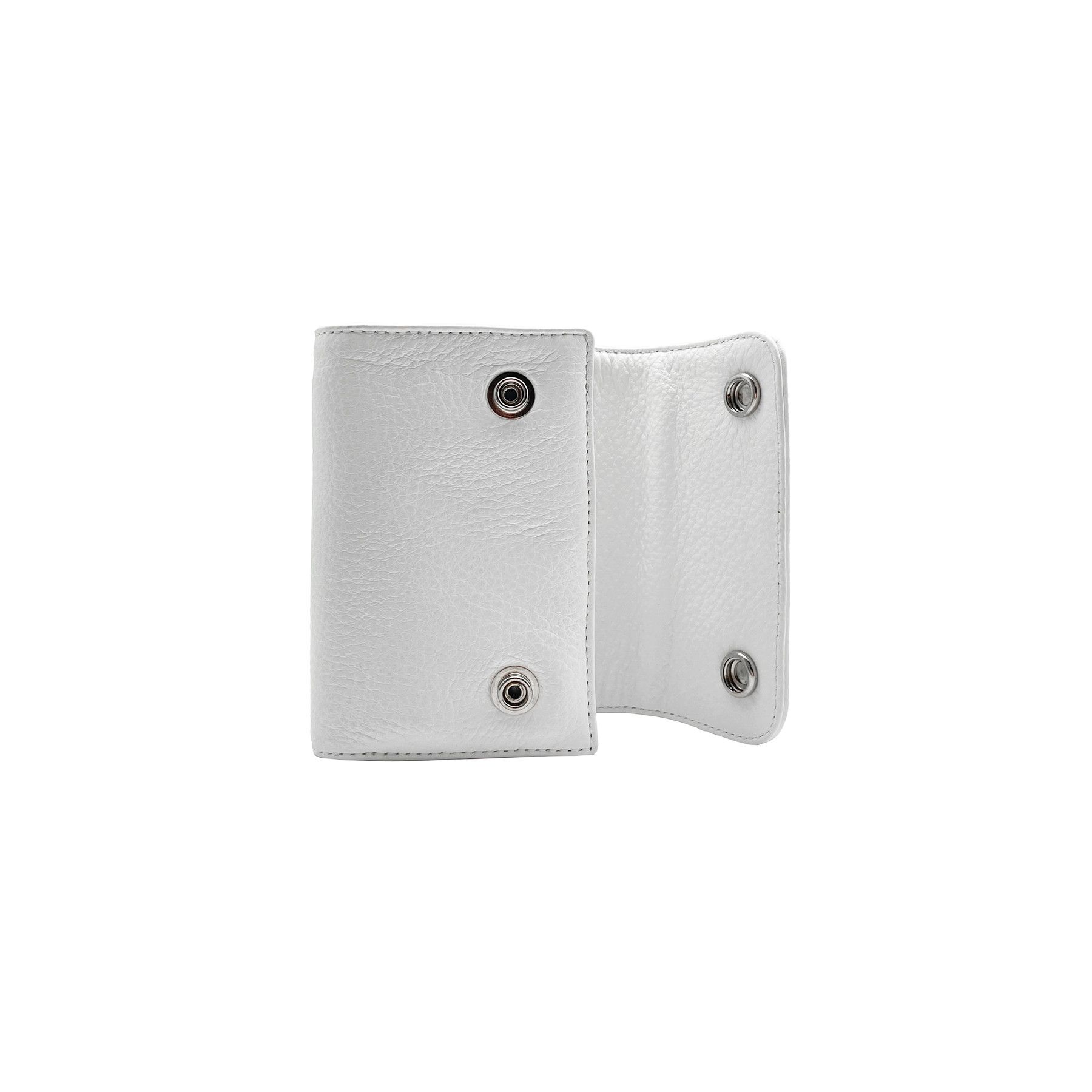 Chrome Hearts Chrome Hearts White Silver Scroll Dagger Fold Wallet Size ONE SIZE - 3 Thumbnail