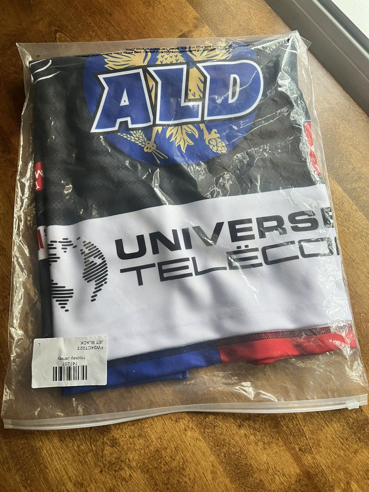 Aime Leon Dore × Vintage Aimé Leon Dore ALD Team Hockey Jersey Black Size US L / EU 52-54 / 3 - 7 Thumbnail