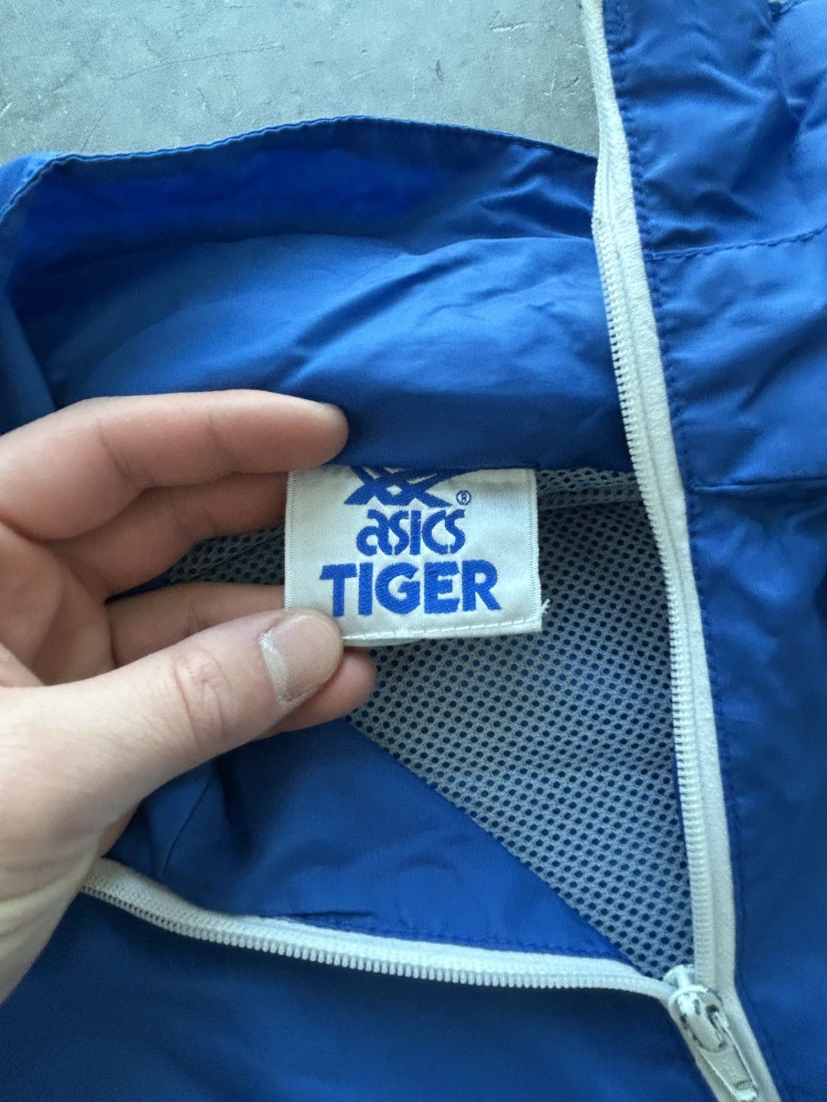 Asics Vintage 80s Asics Tiger Windbreaker Jacket Size US M / EU 48-50 / 2 - 6 Thumbnail