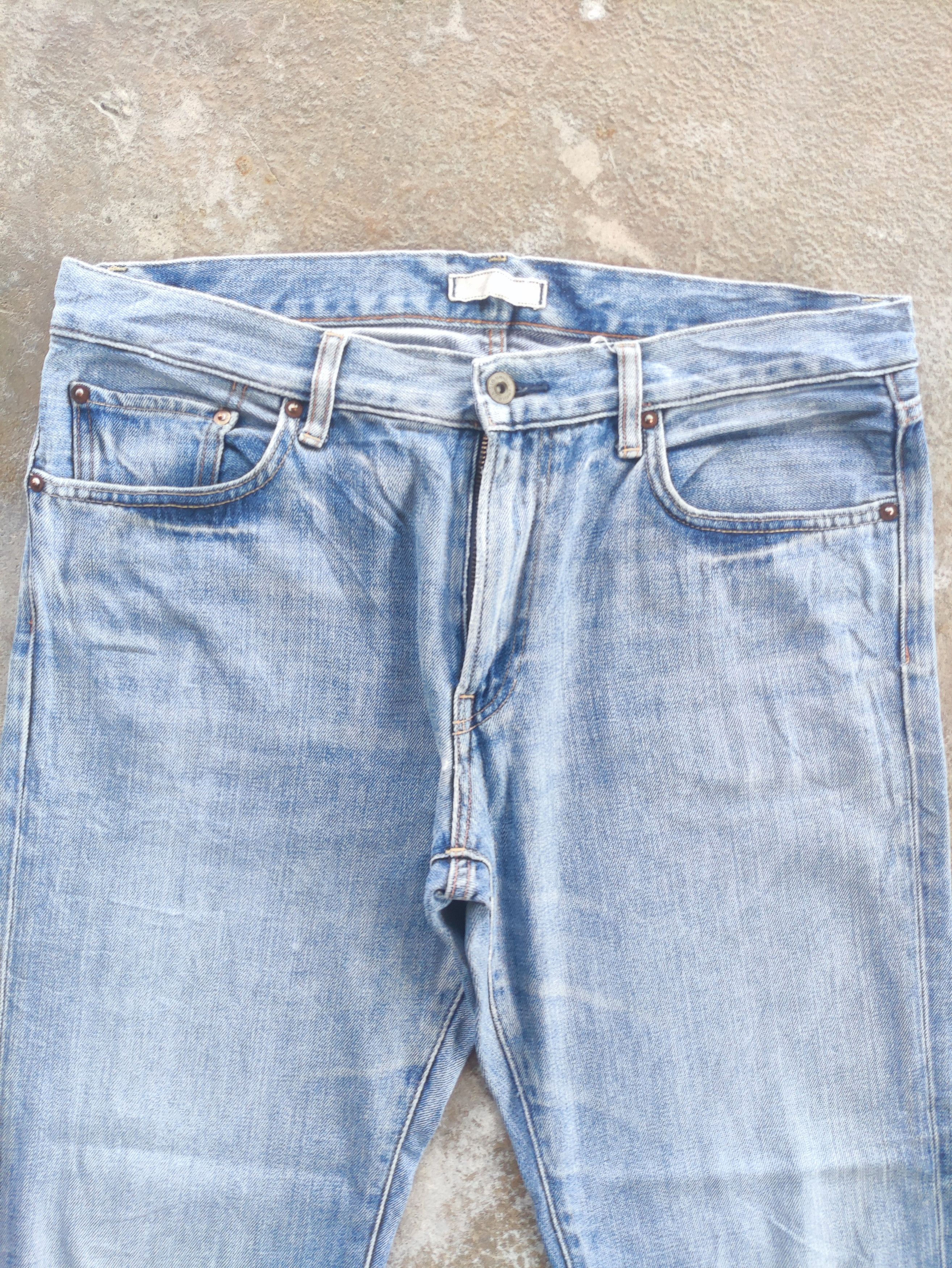 Japanese Brand Vintage Japanese Brand Distressed Faded Denim Pants Size US 36 / EU 52 - 3 Thumbnail