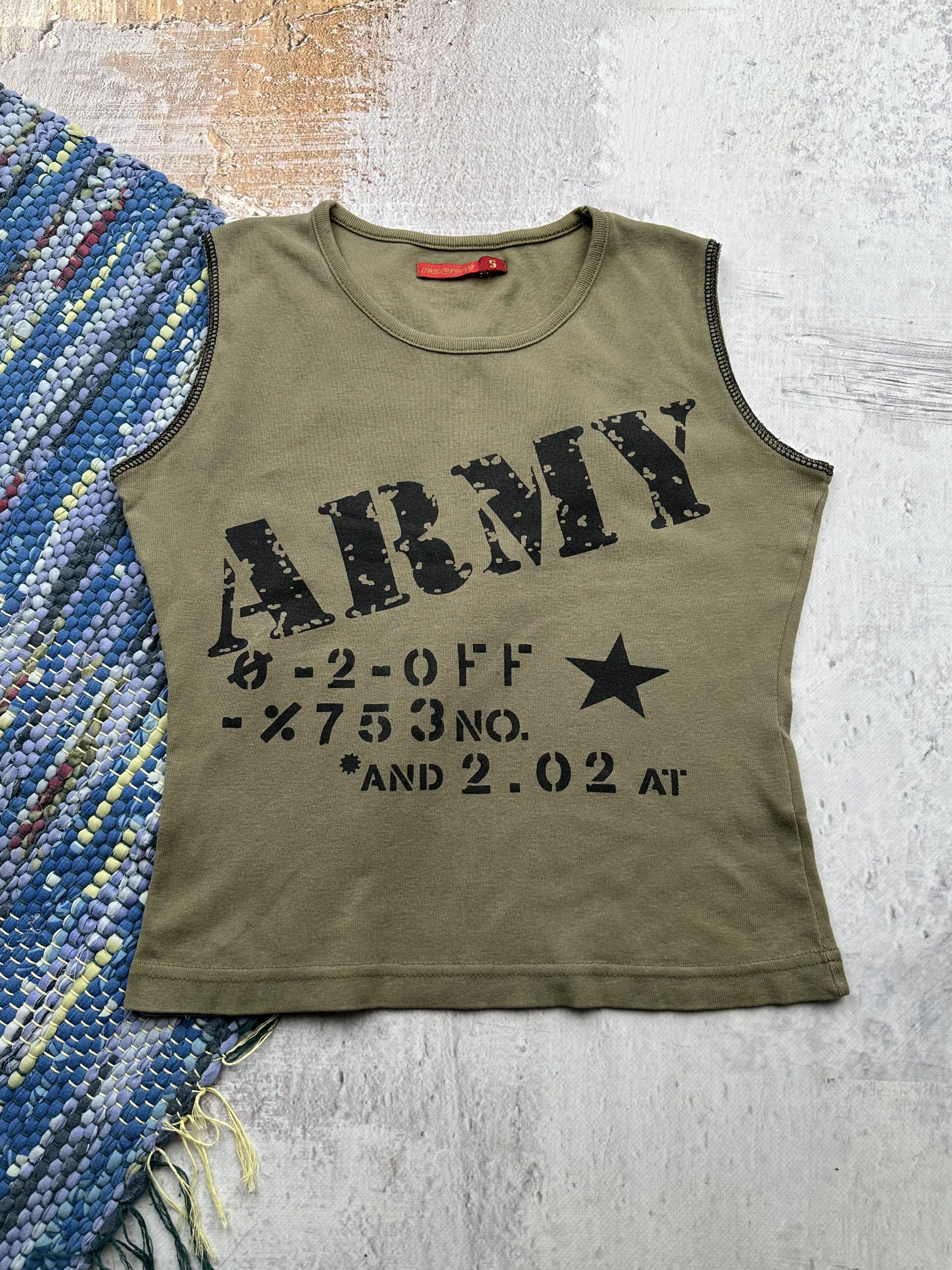 Japanese Brand Vintage Tank Top A399(214)D15(E9) Size S / US 4 / IT 40 - 1 Thumbnail
