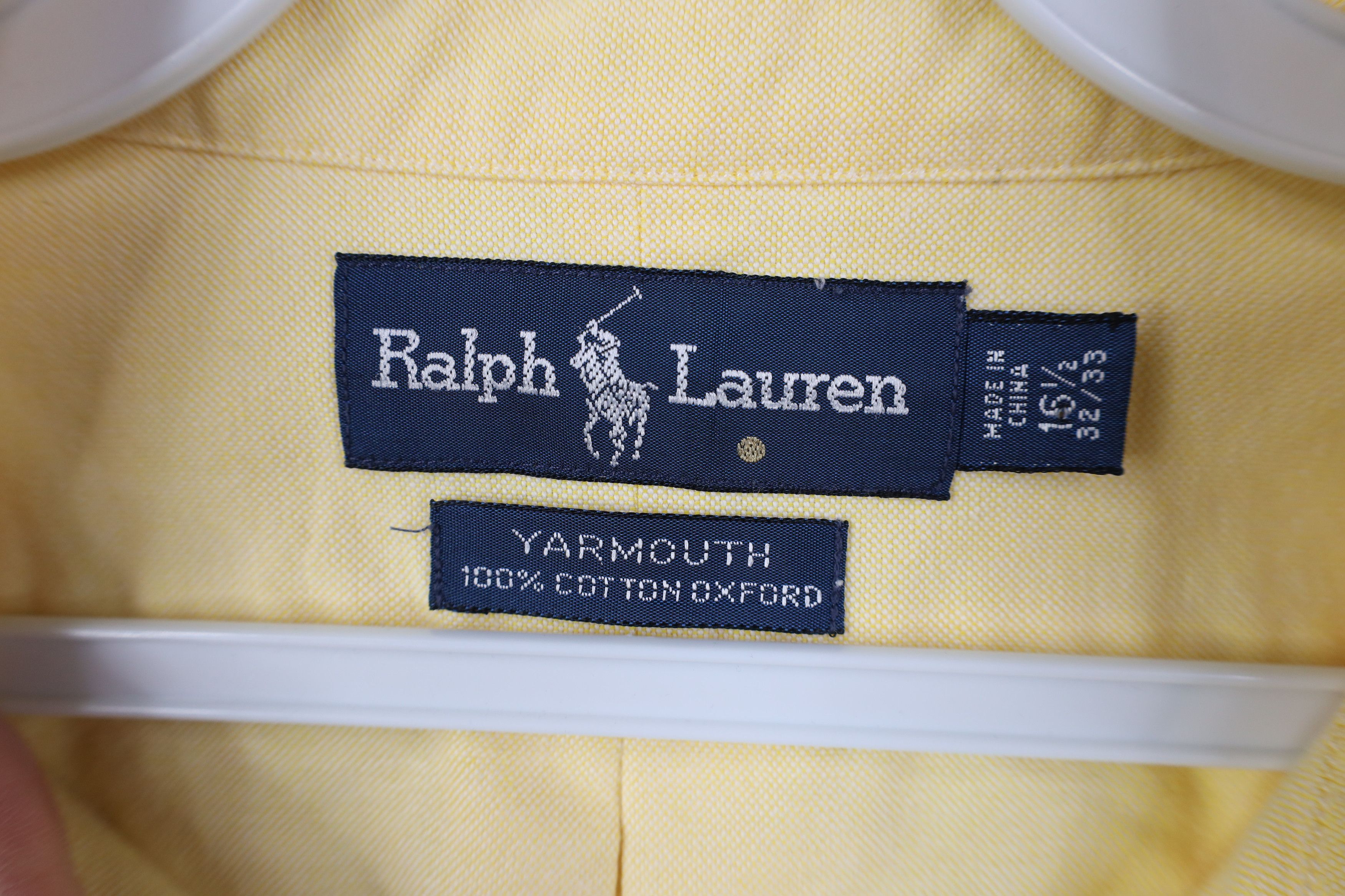 Polo Ralph Lauren Vintage 90s Ralph Lauren Yarmouth Button Down Shirt Size US L / EU 52-54 / 3 - 10 Thumbnail