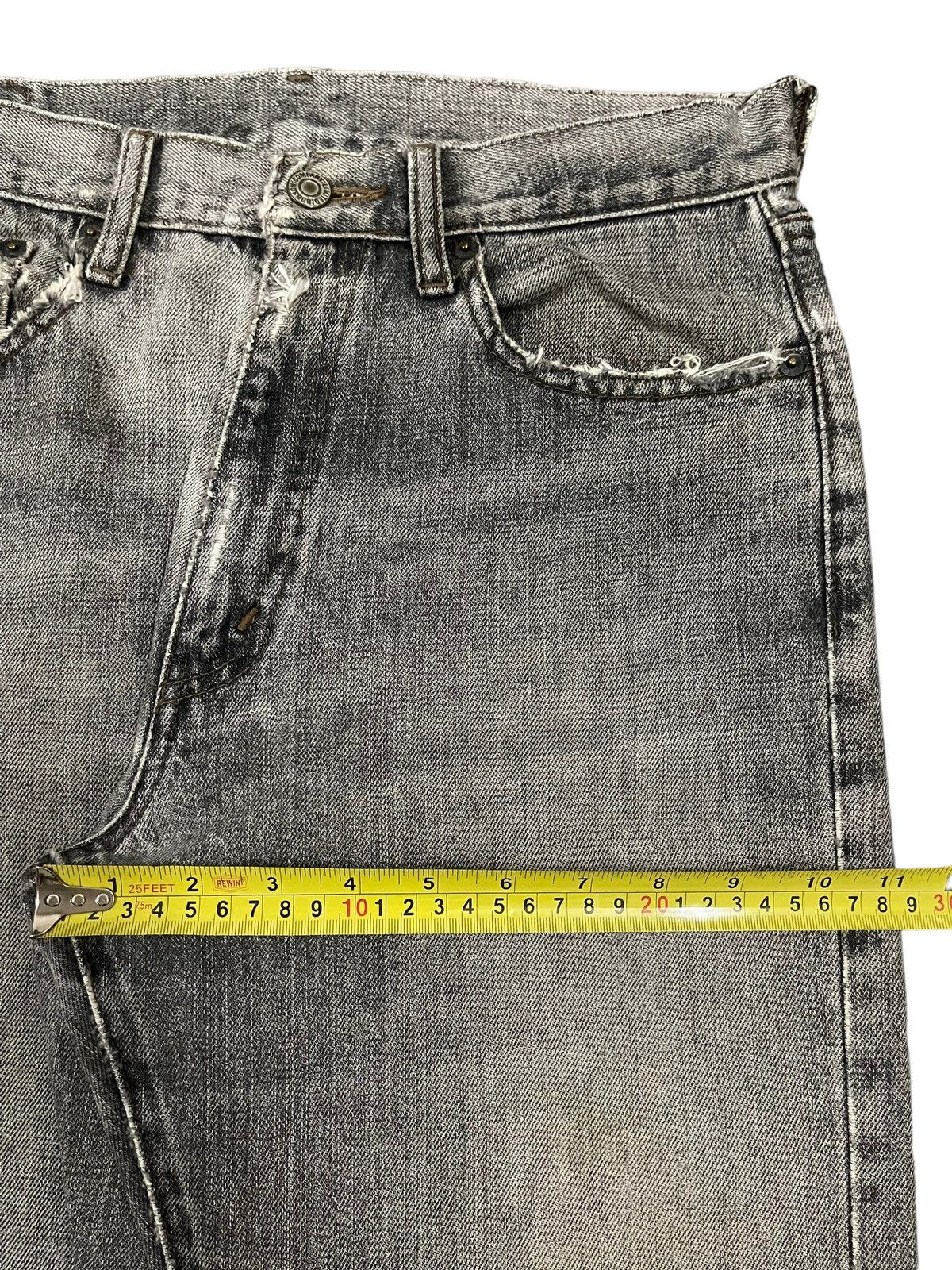 JNCO Vintage Japanese Brand Faded Wash Style Loose Jeans Size US 30 / EU 46 - 15 Thumbnail