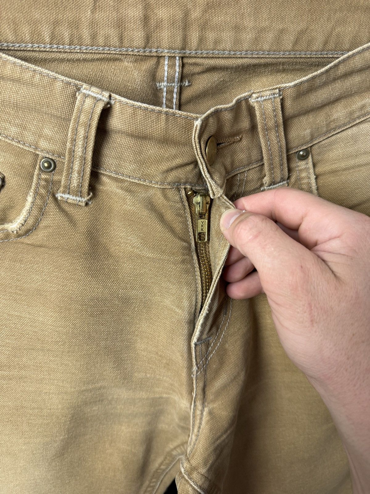 Carhartt Vintage Carhartt Brown Work Pants Size US 34 / EU 50 - 5 Thumbnail