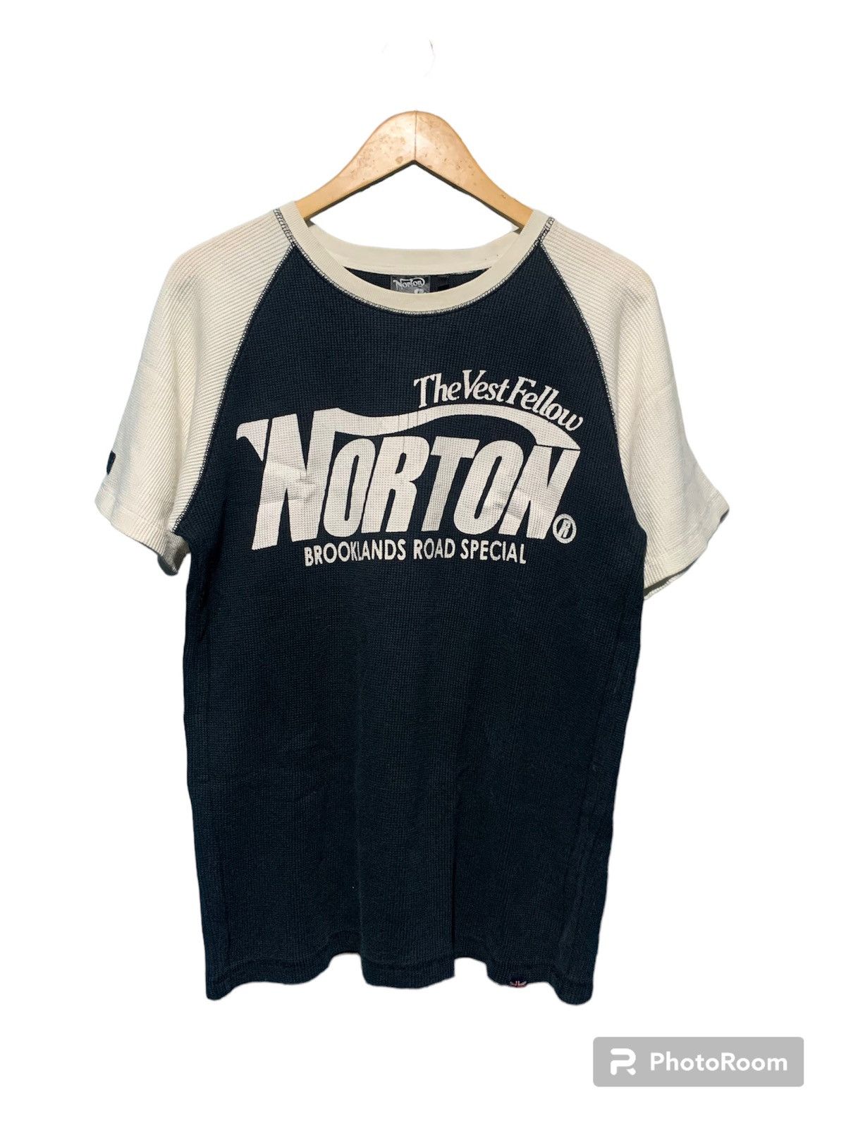 Japanese Brand Norton motorcycles brooklands road special 1st t-shirt Size US L / EU 52-54 / 3 - 3 Thumbnail