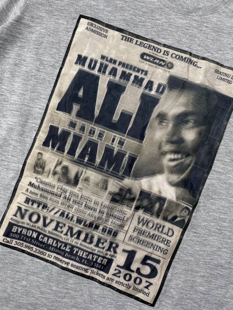 Dolce & Gabbana Dolce & Gabbana Muhammad Ali T-Shirt Big Logo Men Size 48 Size US M / EU 48-50 / 2 - 4 Thumbnail