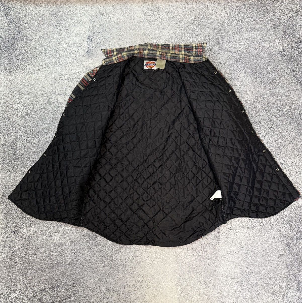 Dickies Vintage Dickies Flannel Shirt Jacket Quilted Lined Mens L Size US L / EU 52-54 / 3 - 3 Thumbnail