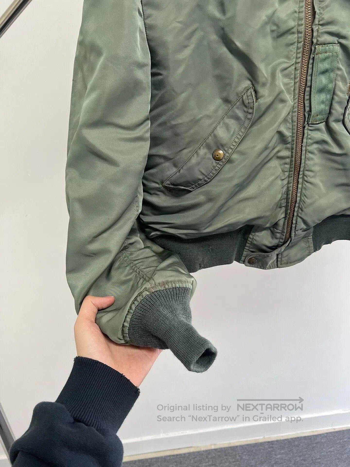 VINNY's Vintage 50s Military L-2B Bomber Jacket. Size US M / EU 48-50 / 2 - 9 Thumbnail