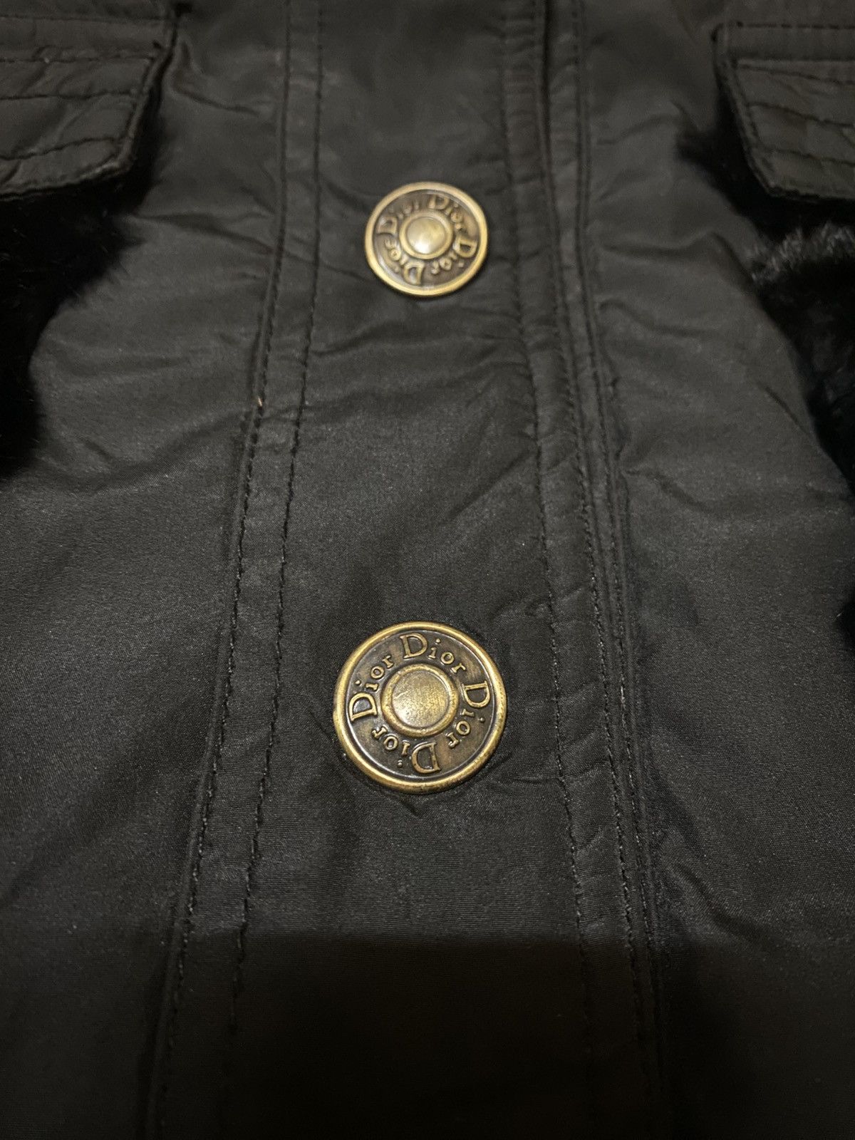 Dior Christian Dior Double Pocket Fur Collar And Cuff Jacket Size M / US 6-8 / IT 42-44 - 7 Thumbnail