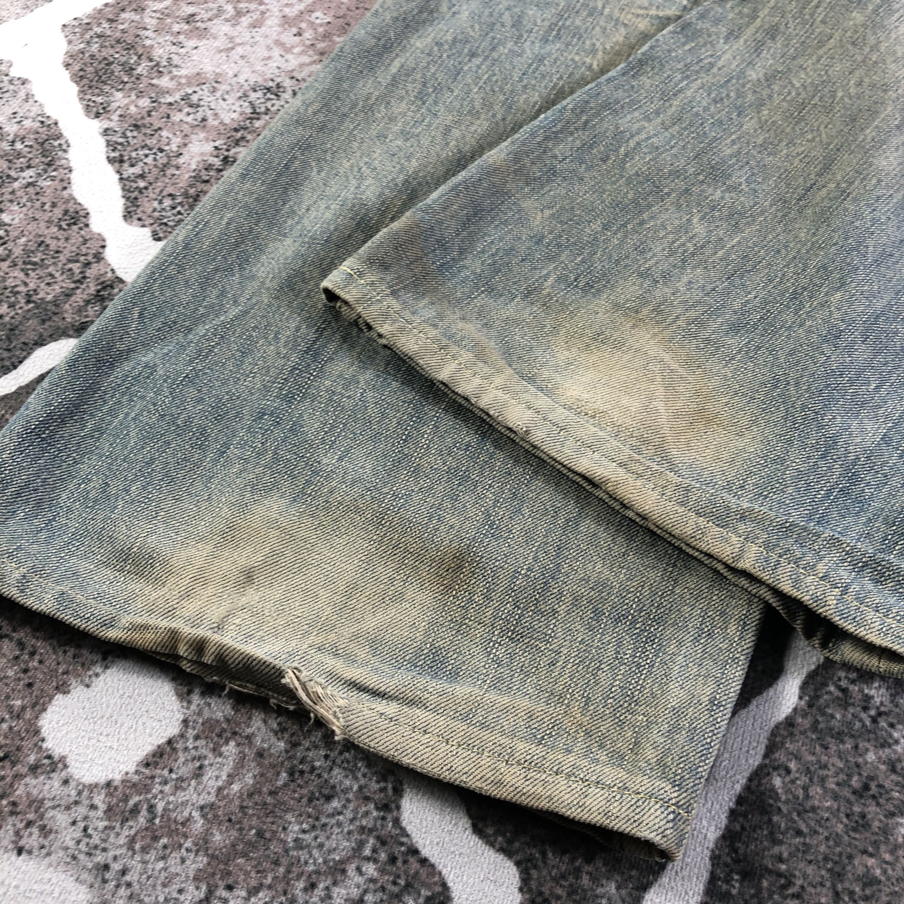 Levi's Vintage Levis 502 Jeans Rusty Wash Denim Size US 34 / EU 50 - 6 Thumbnail