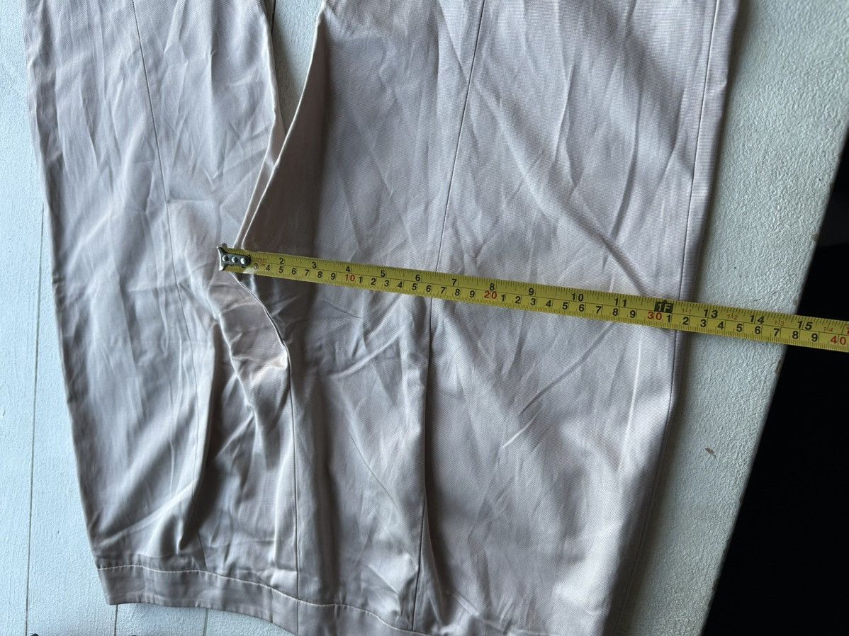 Gianfranco Ferre 🚨Vintage Y2K GIANFRANCO FERRE Pants LUXURY BEIGE/PINK Size 34" / US 12 / IT 48 - 12 Thumbnail