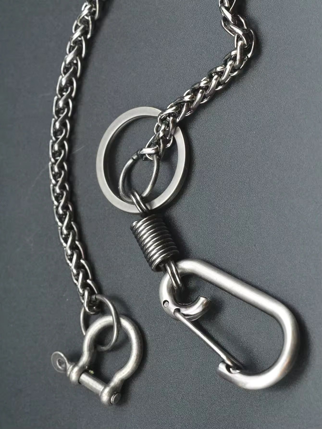 Jewelry Gothic Trousers Jeans Wallet Chain Size ONE SIZE - 2 Thumbnail