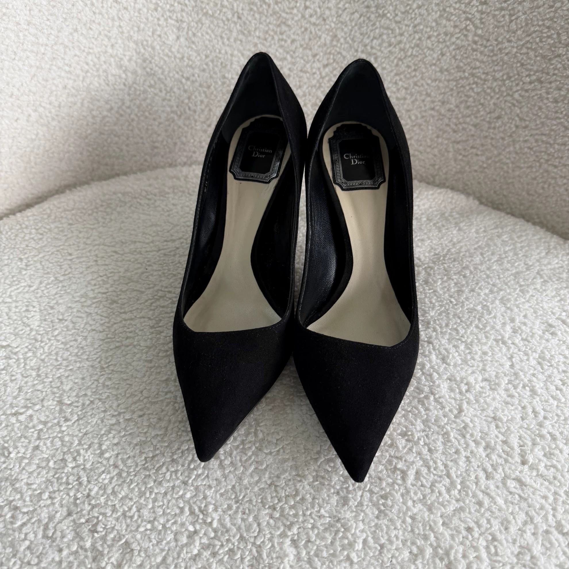 Dior Dior Black Pumps 36.5 3427 Size US 6 / IT 36 - 2 Thumbnail
