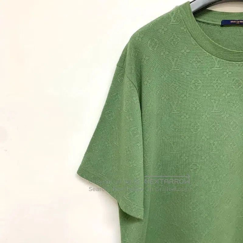 Louis Vuitton Louis Vuitton Green Cotton T. Size US XXL / EU 58 / 5 - 3 Thumbnail