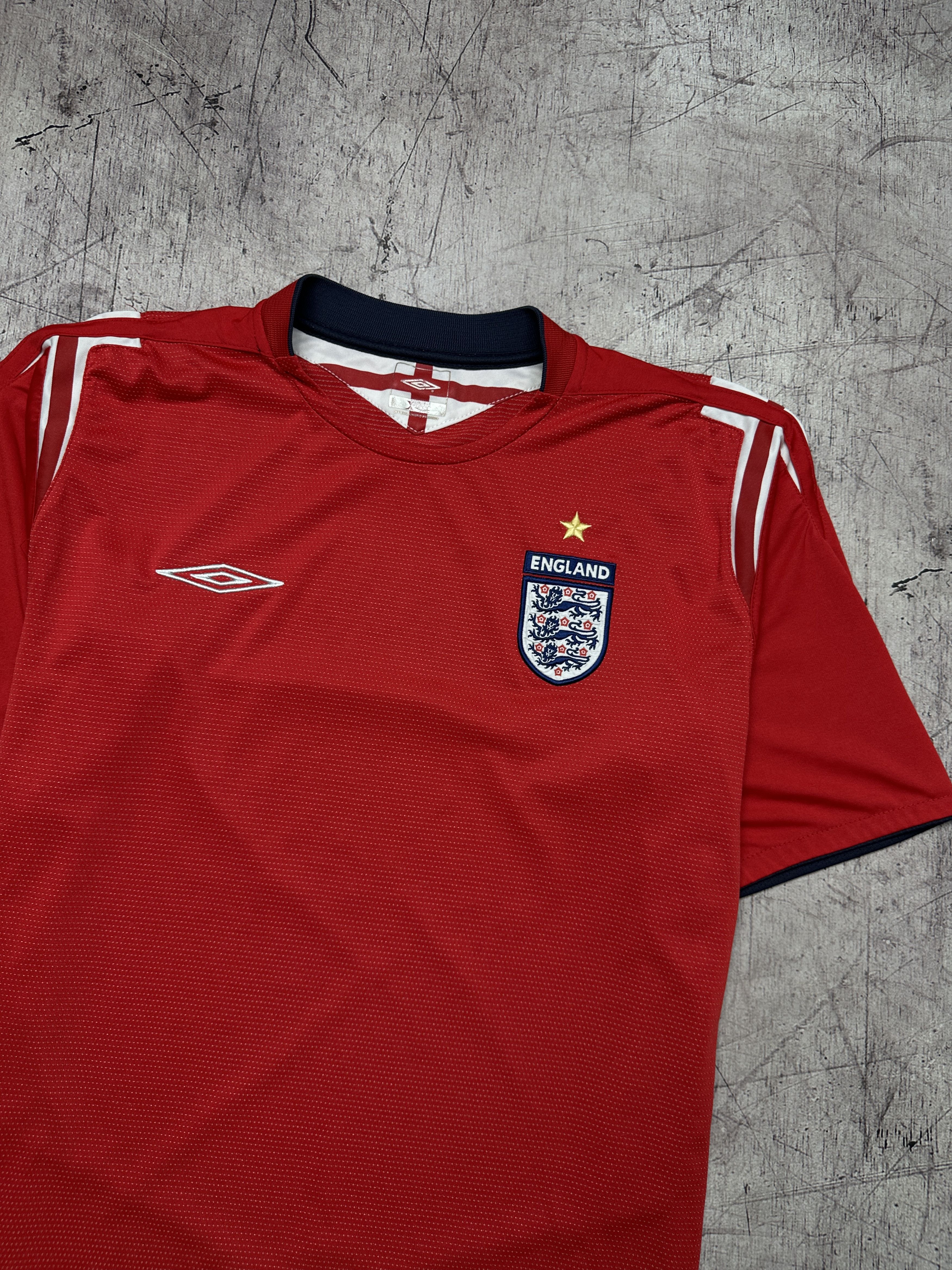 Umbro Umbro England Vintage Mens Jersey T-Shirt Size US XL / EU 56 / 4 - 2 Thumbnail