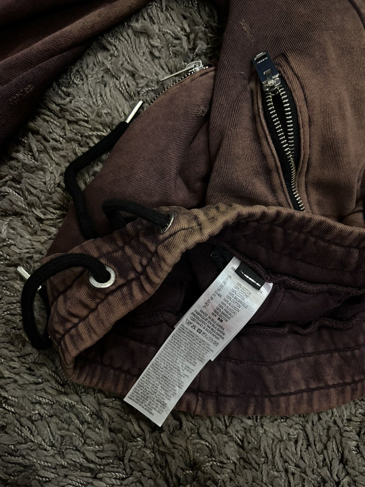 Diesel 2000s joggers dark distress rip edition #H4 Size US 30 / EU 46 - 9 Thumbnail