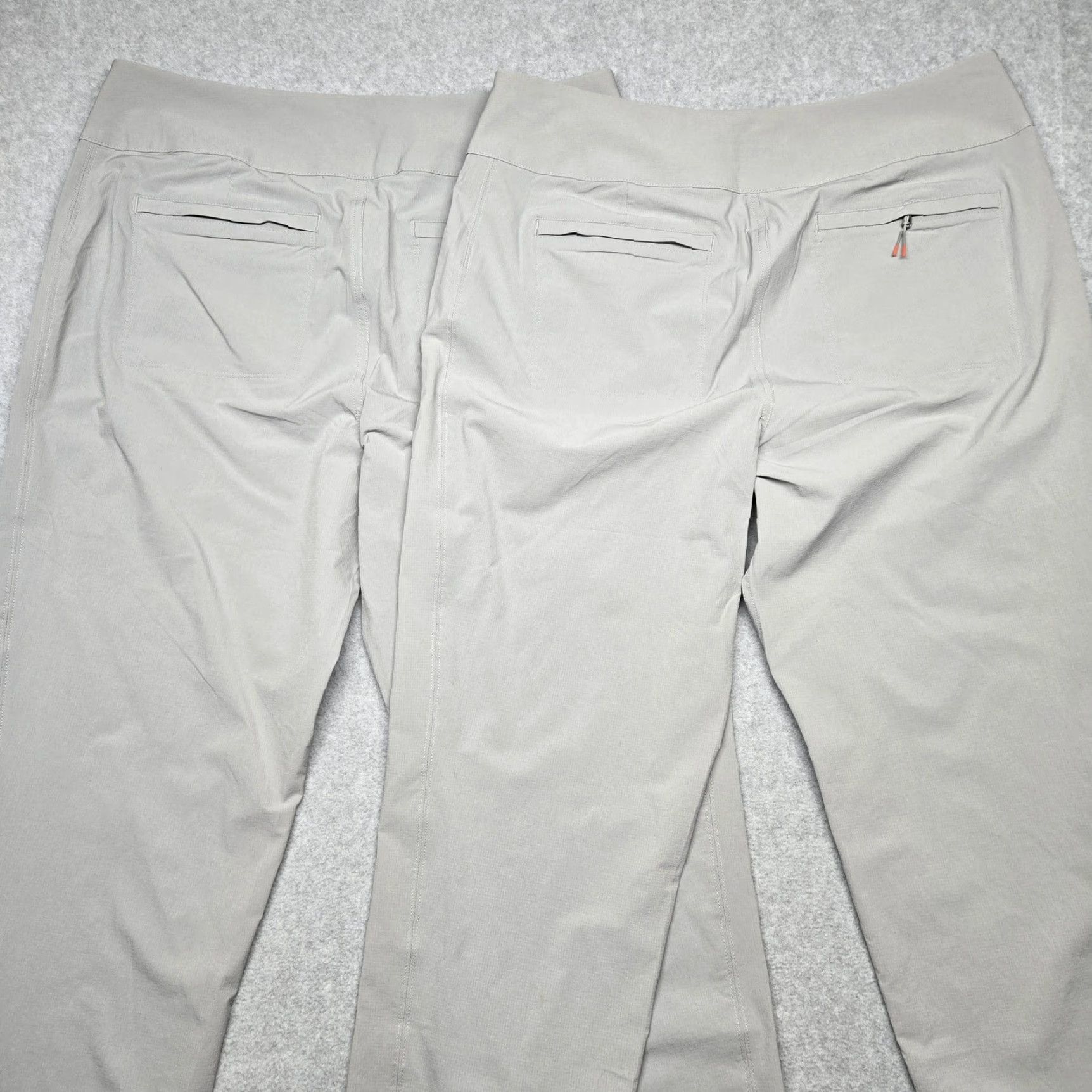 Orvis Orvis Pants Womens 16 Gray Ankle Pull On Stretch Travel Nylon Pockets Comfort Size 38" / US 16 / IT 52 - 7 Thumbnail